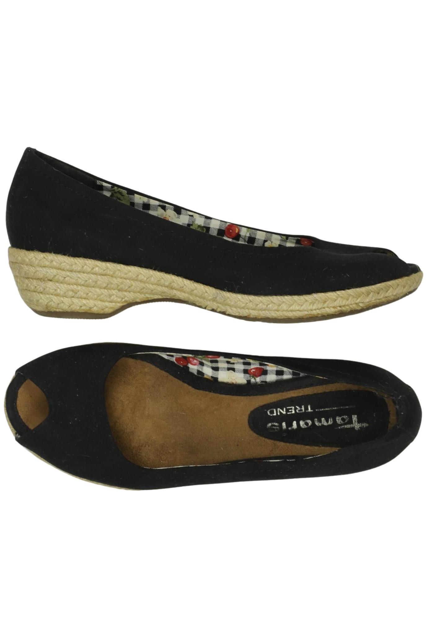 

Tamaris Damen Ballerinas, schwarz, Gr. 38