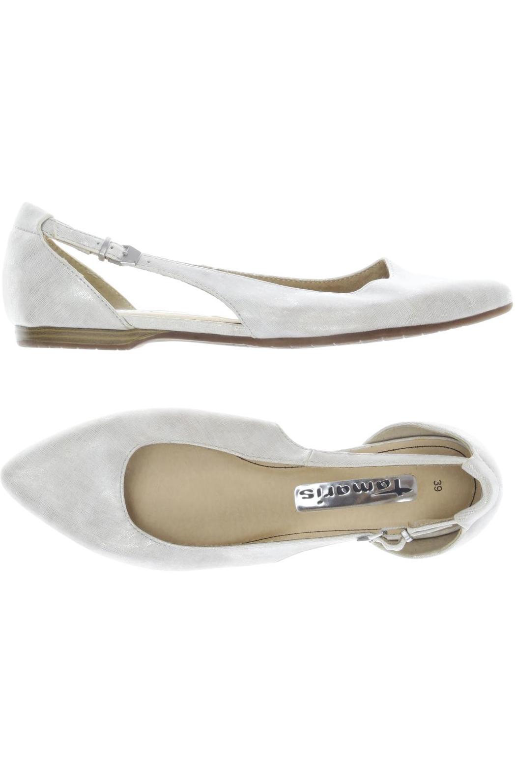 

Tamaris Damen Ballerinas, grau, Gr. 39