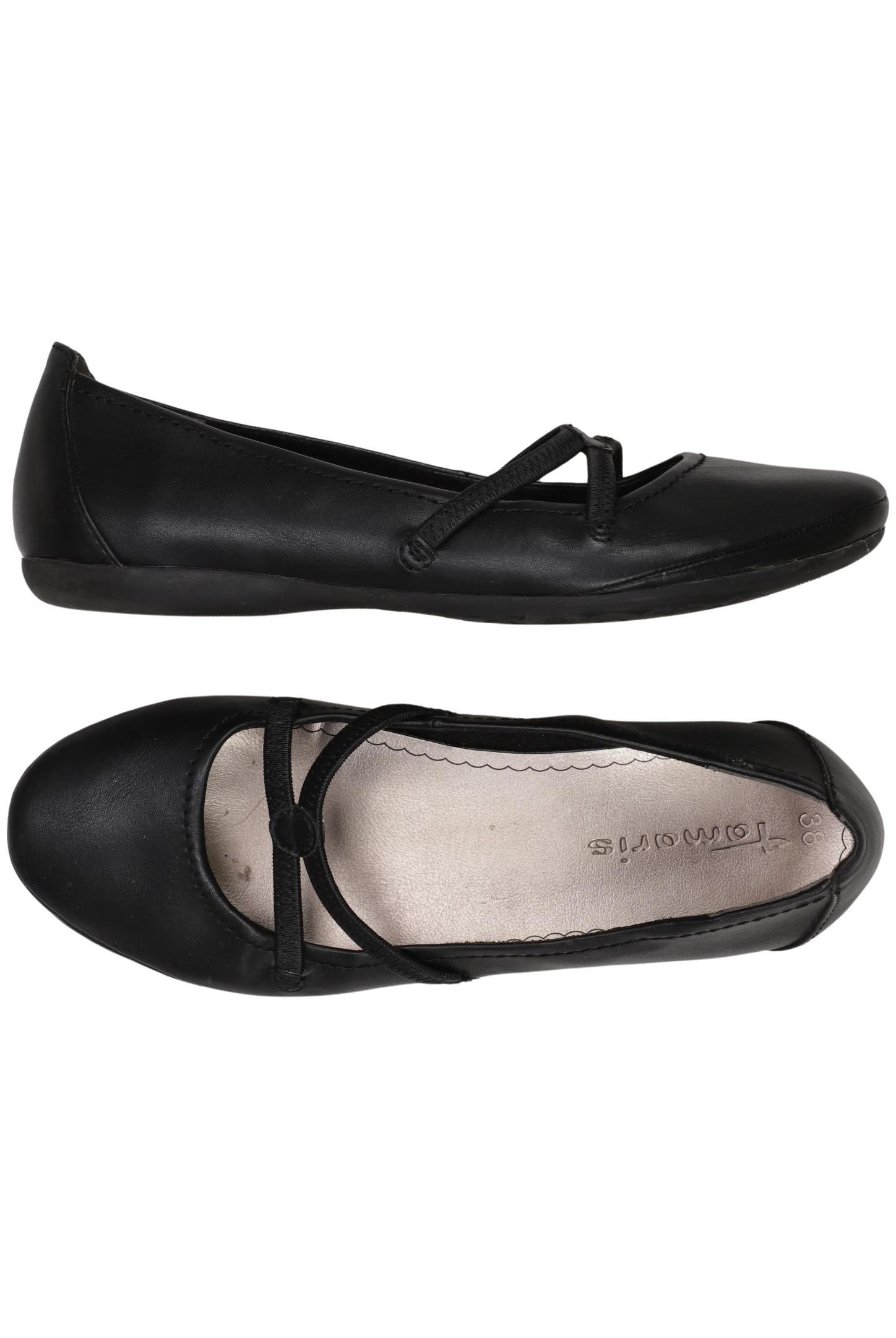 

Tamaris Damen Ballerinas, schwarz, Gr. 38