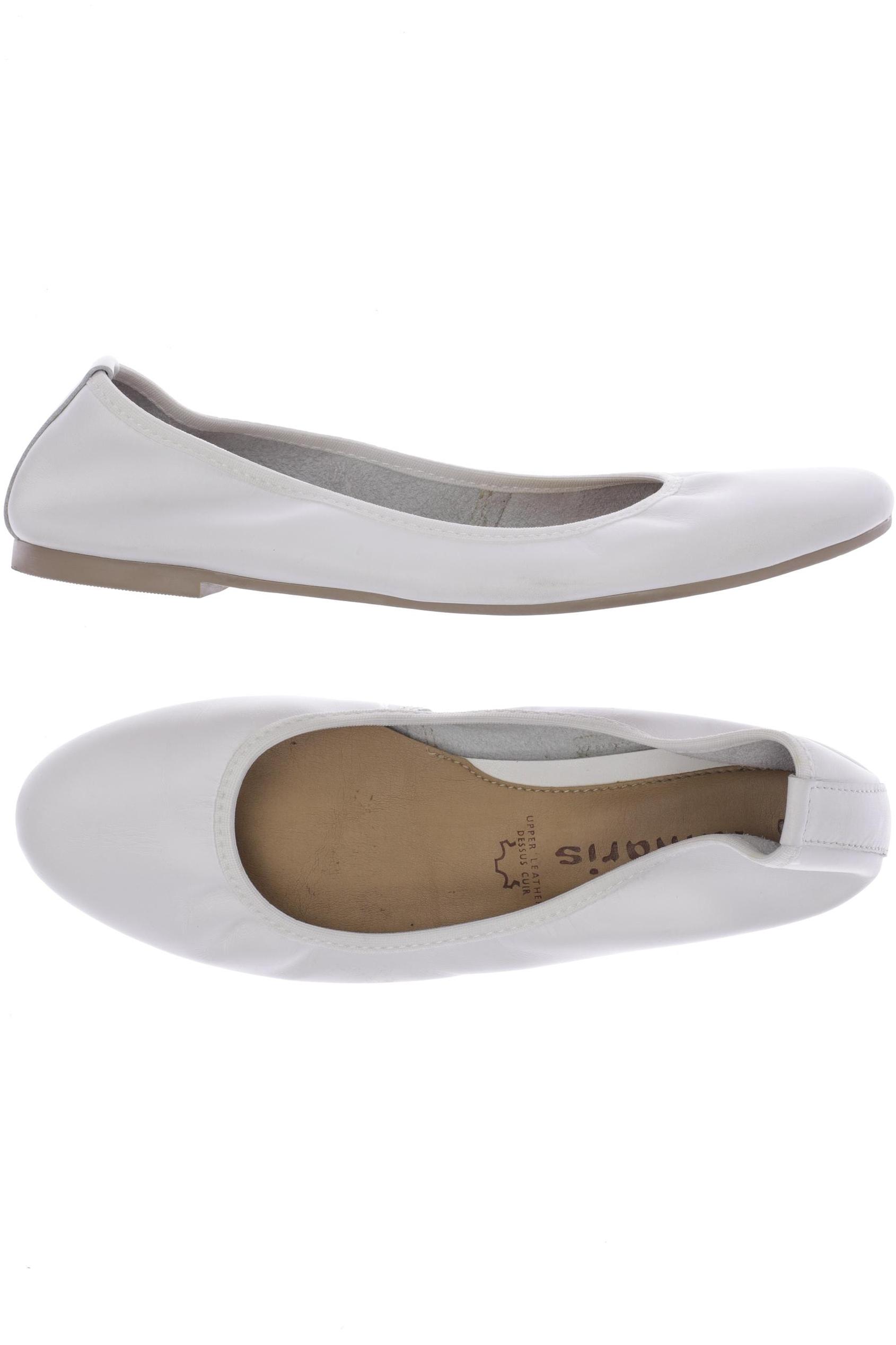 

Tamaris Damen Ballerinas, weiß