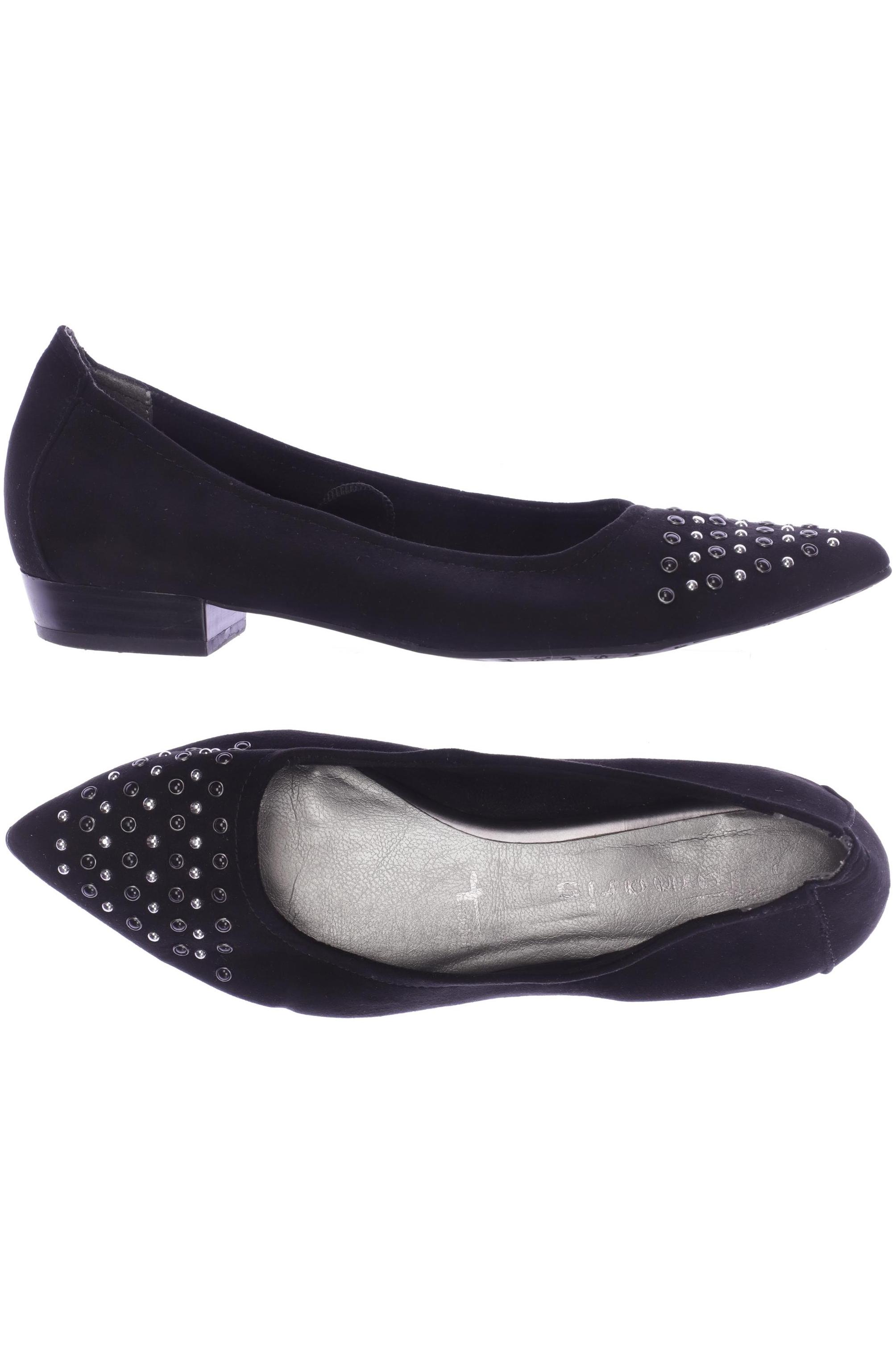 

Tamaris Damen Ballerinas, schwarz, Gr. 37