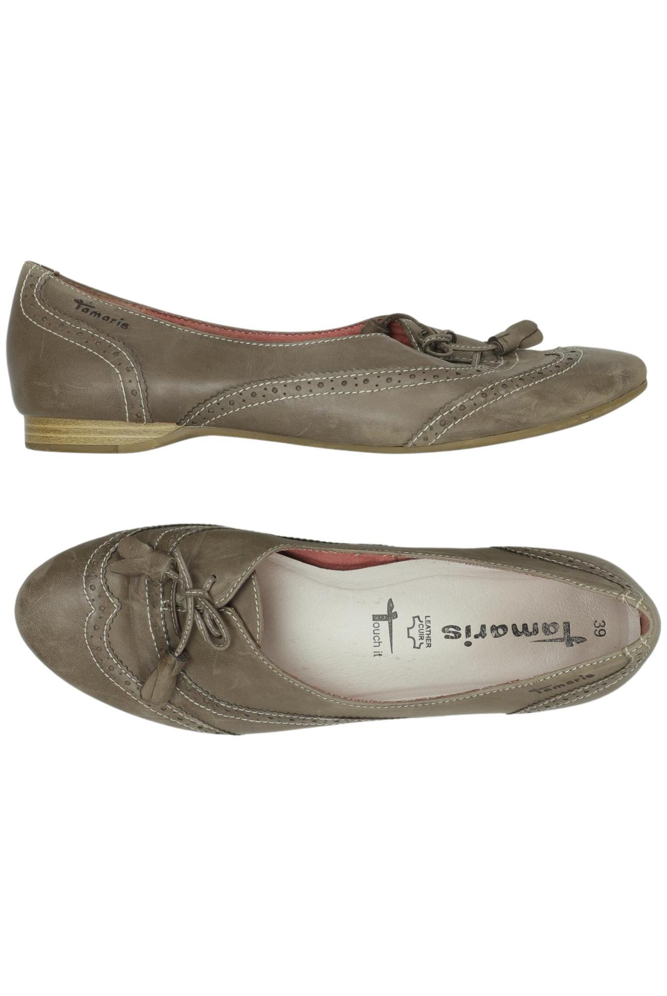 

Tamaris Damen Ballerinas, braun, Gr. 39