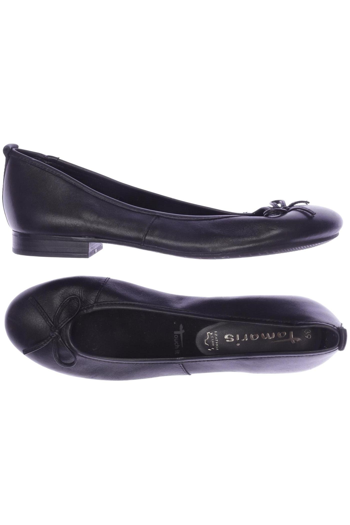 

Tamaris Damen Ballerinas, schwarz, Gr. 39
