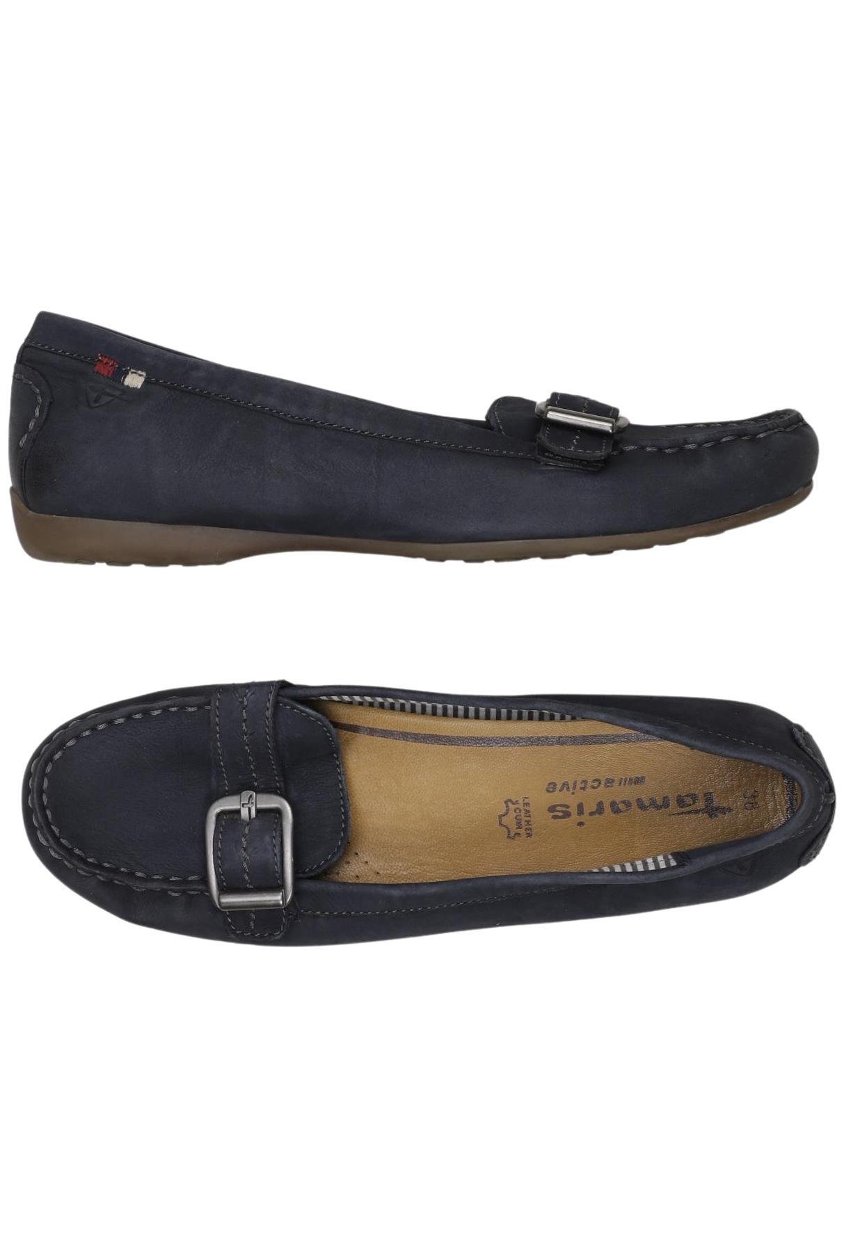 

Tamaris Damen Ballerinas, marineblau, Gr. 38