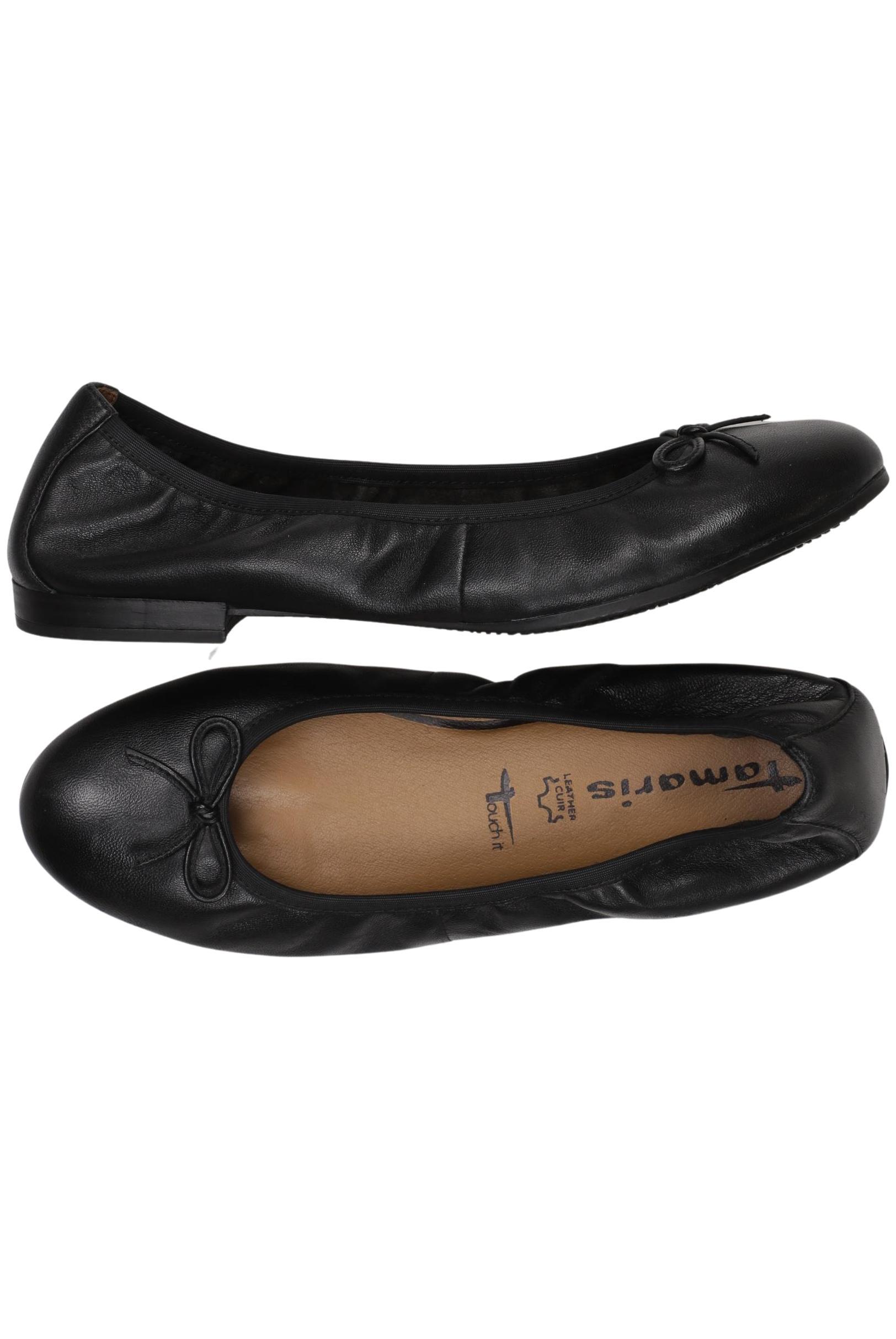 

Tamaris Damen Ballerinas, schwarz, Gr. 38