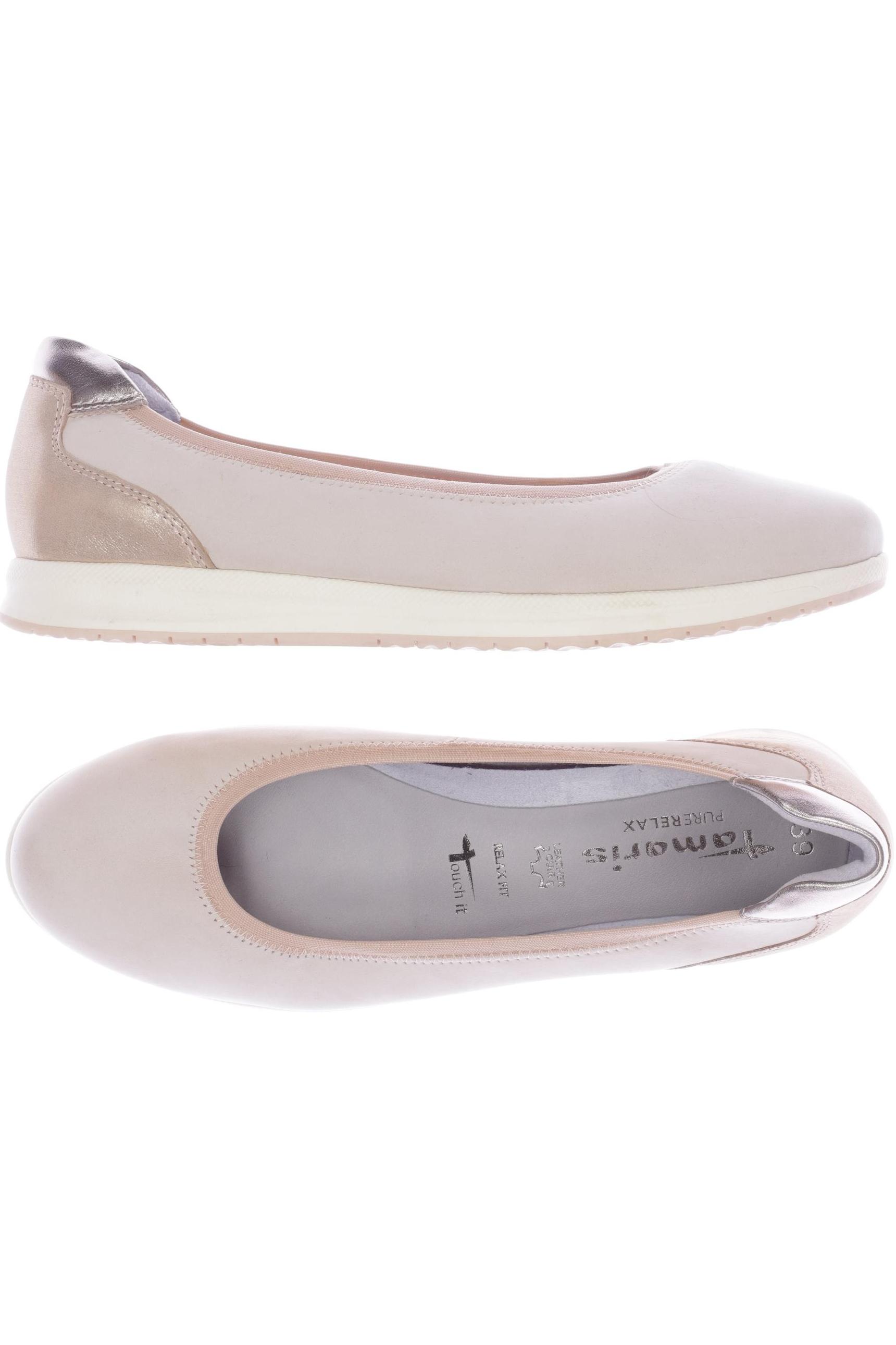 

Tamaris Damen Ballerinas, cremeweiß, Gr. 39