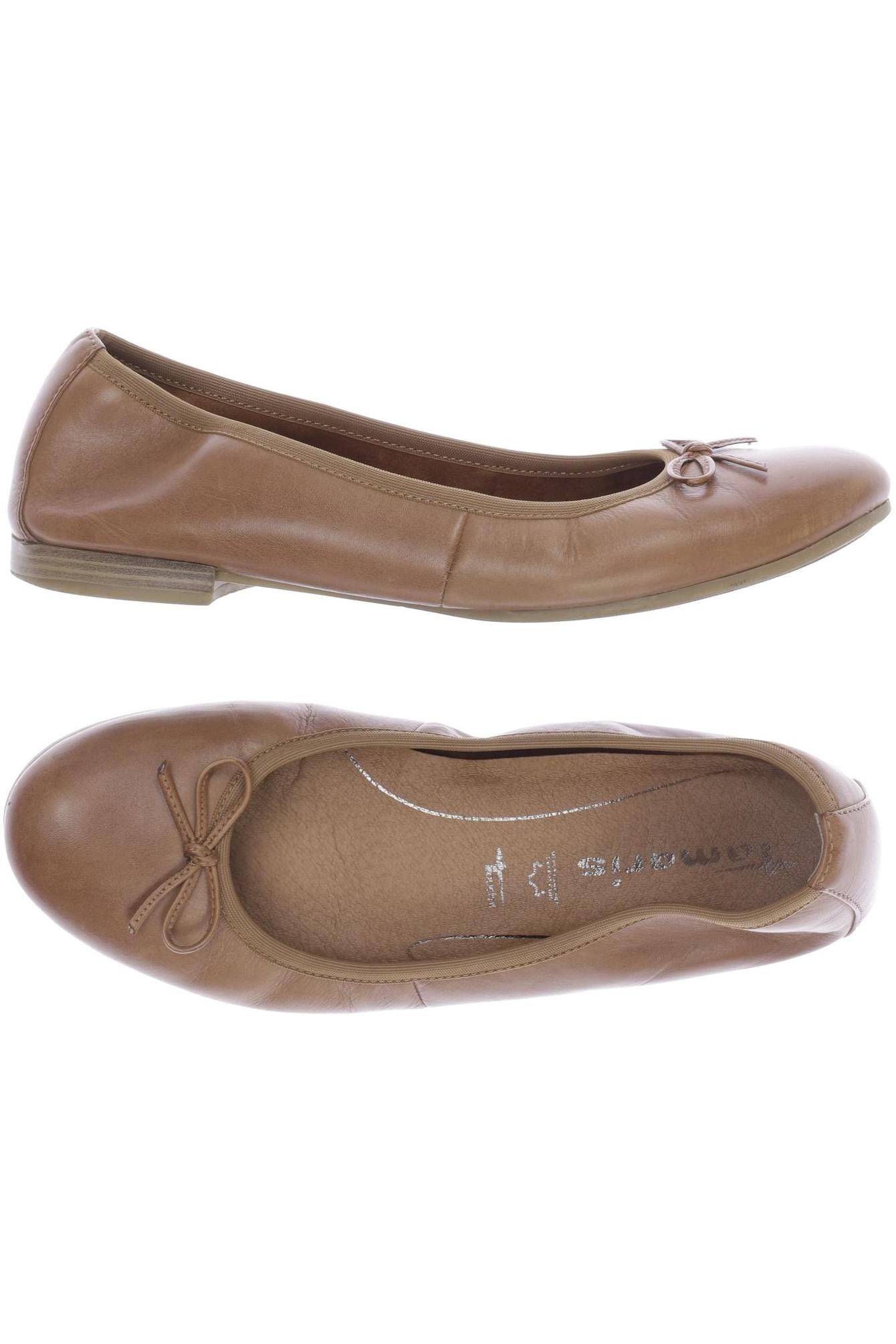 

Tamaris Damen Ballerinas, braun, Gr. 37