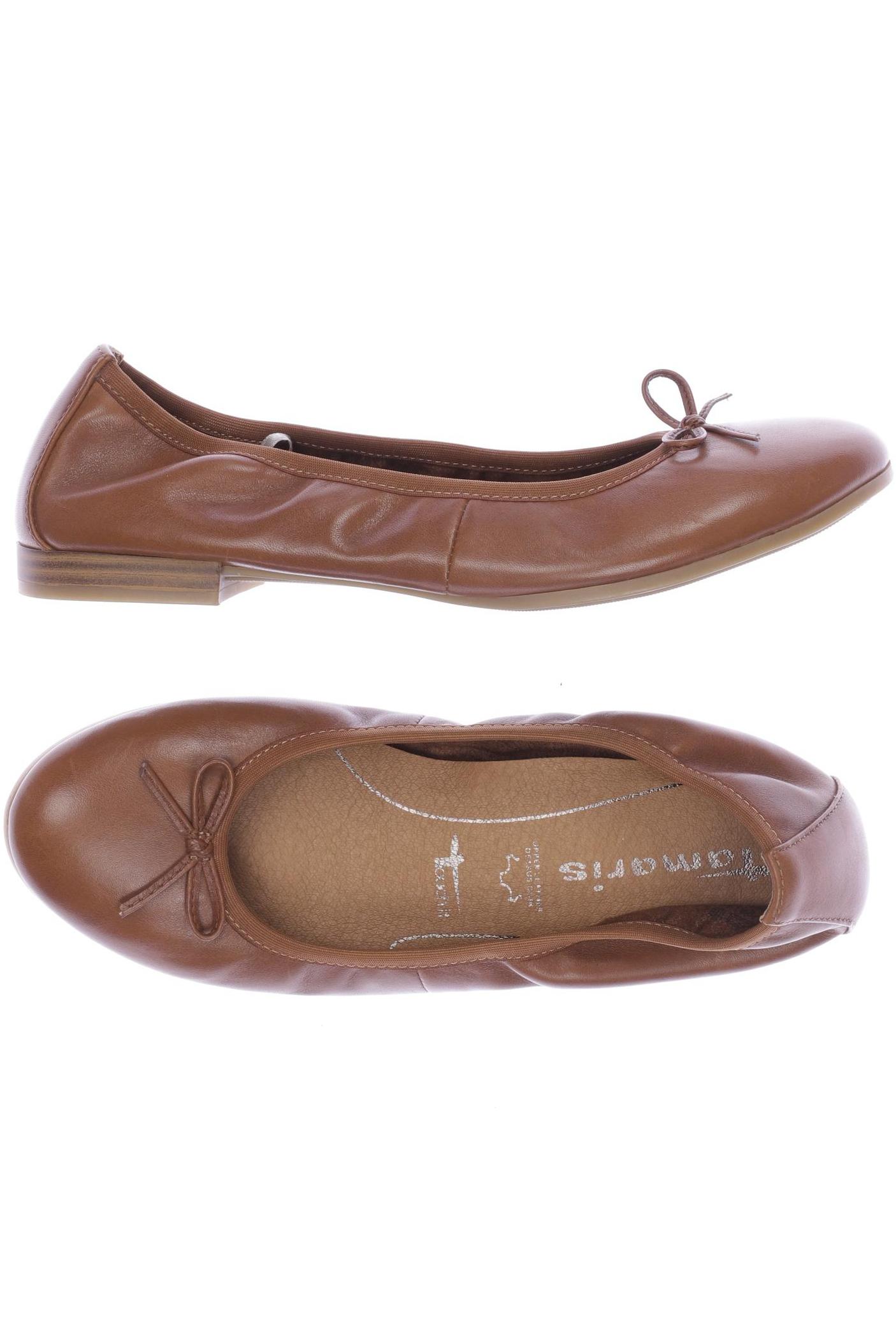 

Tamaris Damen Ballerinas, braun, Gr. 37