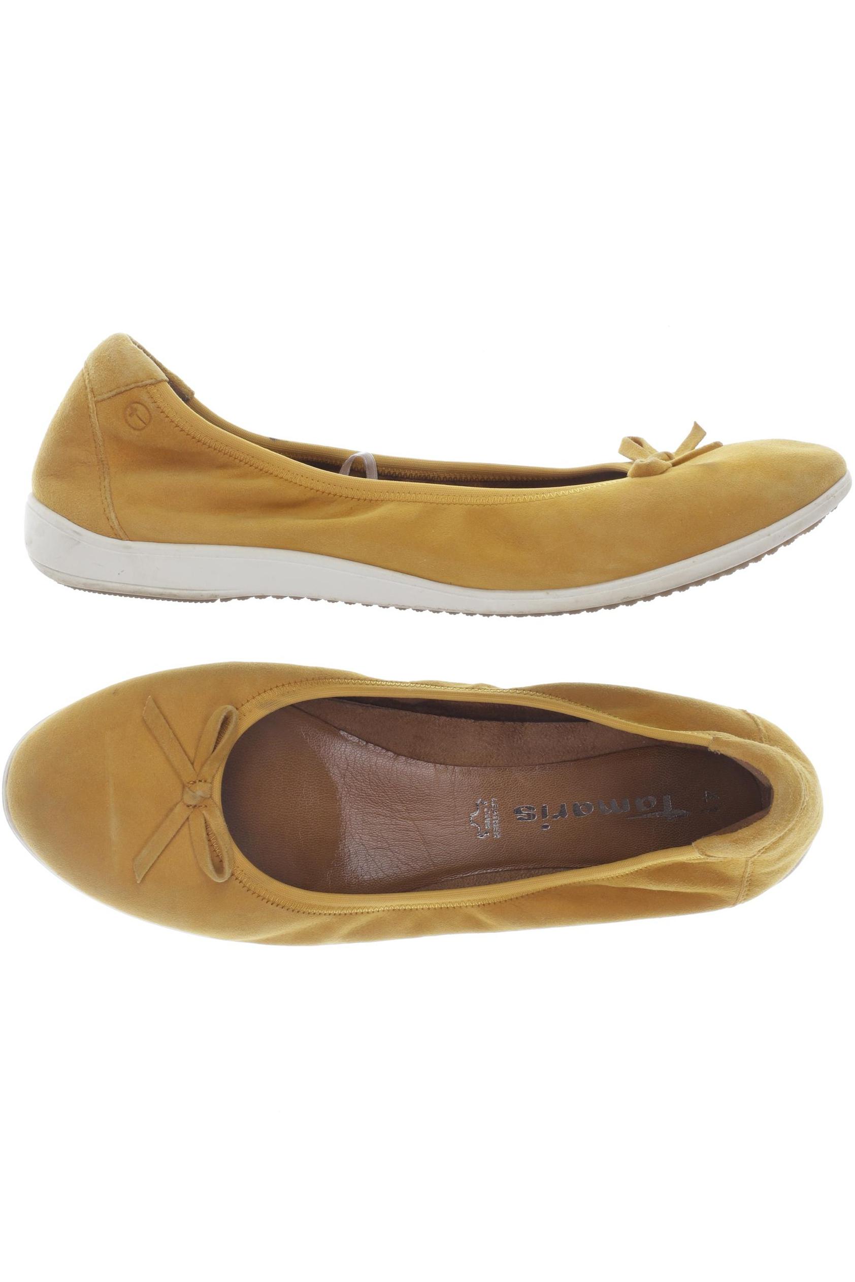 

Tamaris Damen Ballerinas, gelb