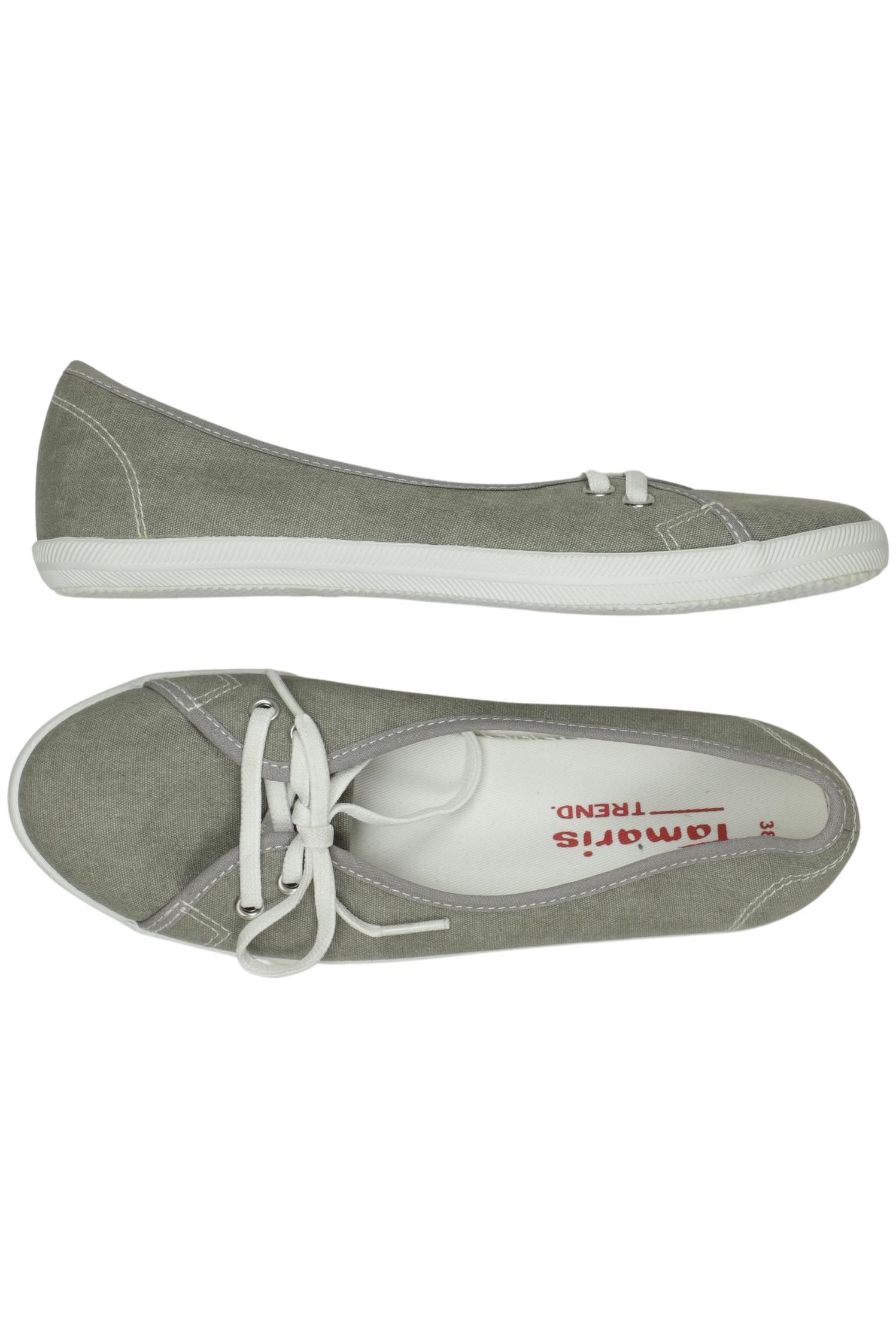 

Tamaris Damen Ballerinas, grau, Gr. 38