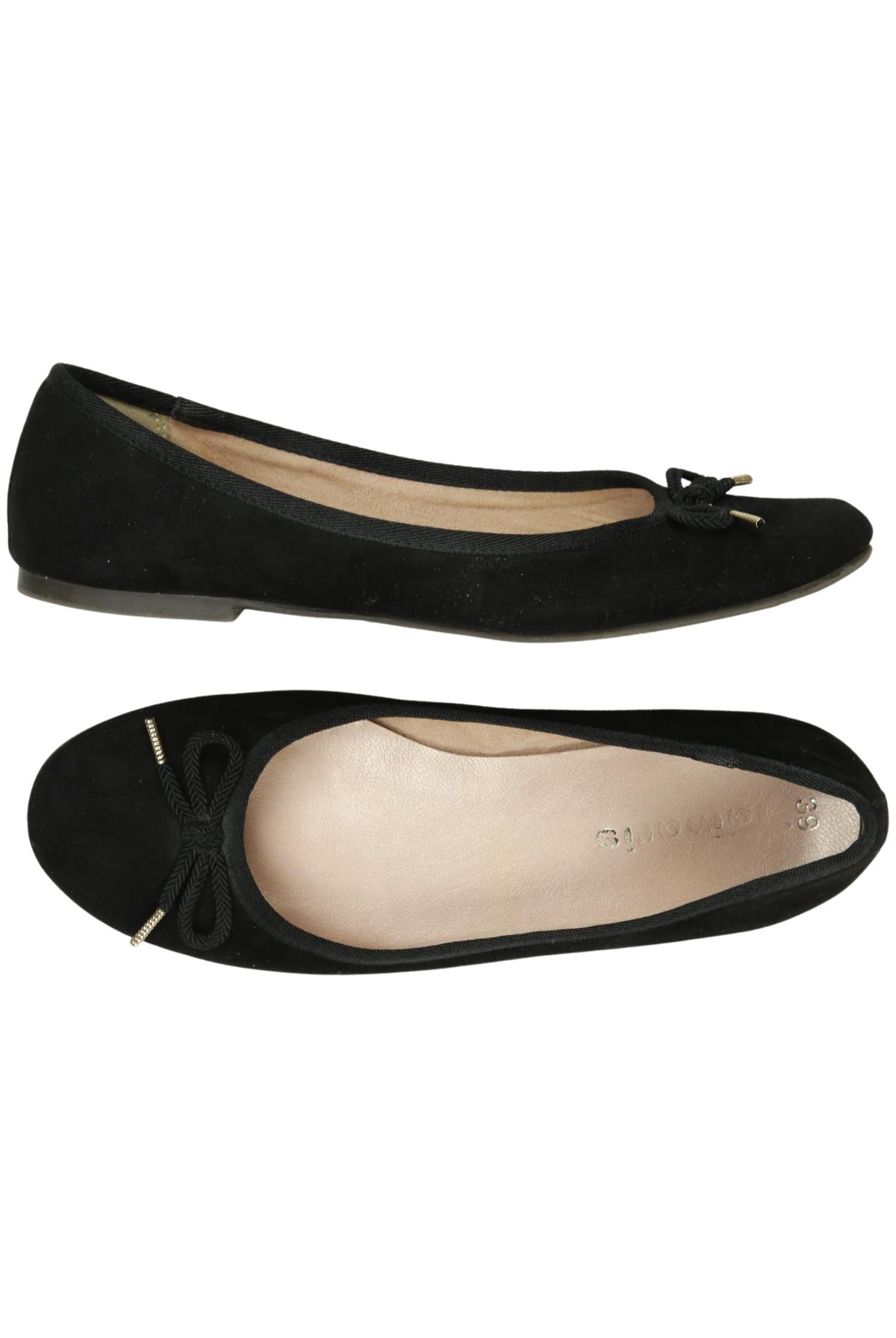 

Tamaris Damen Ballerinas, schwarz, Gr. 39