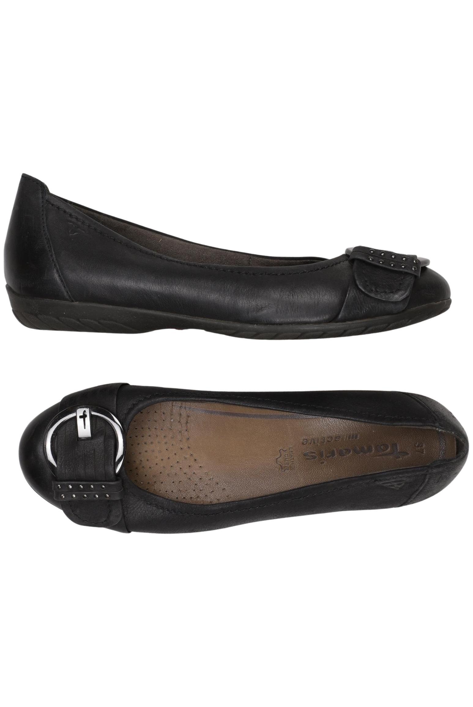 

Tamaris Damen Ballerinas, schwarz, Gr. 37