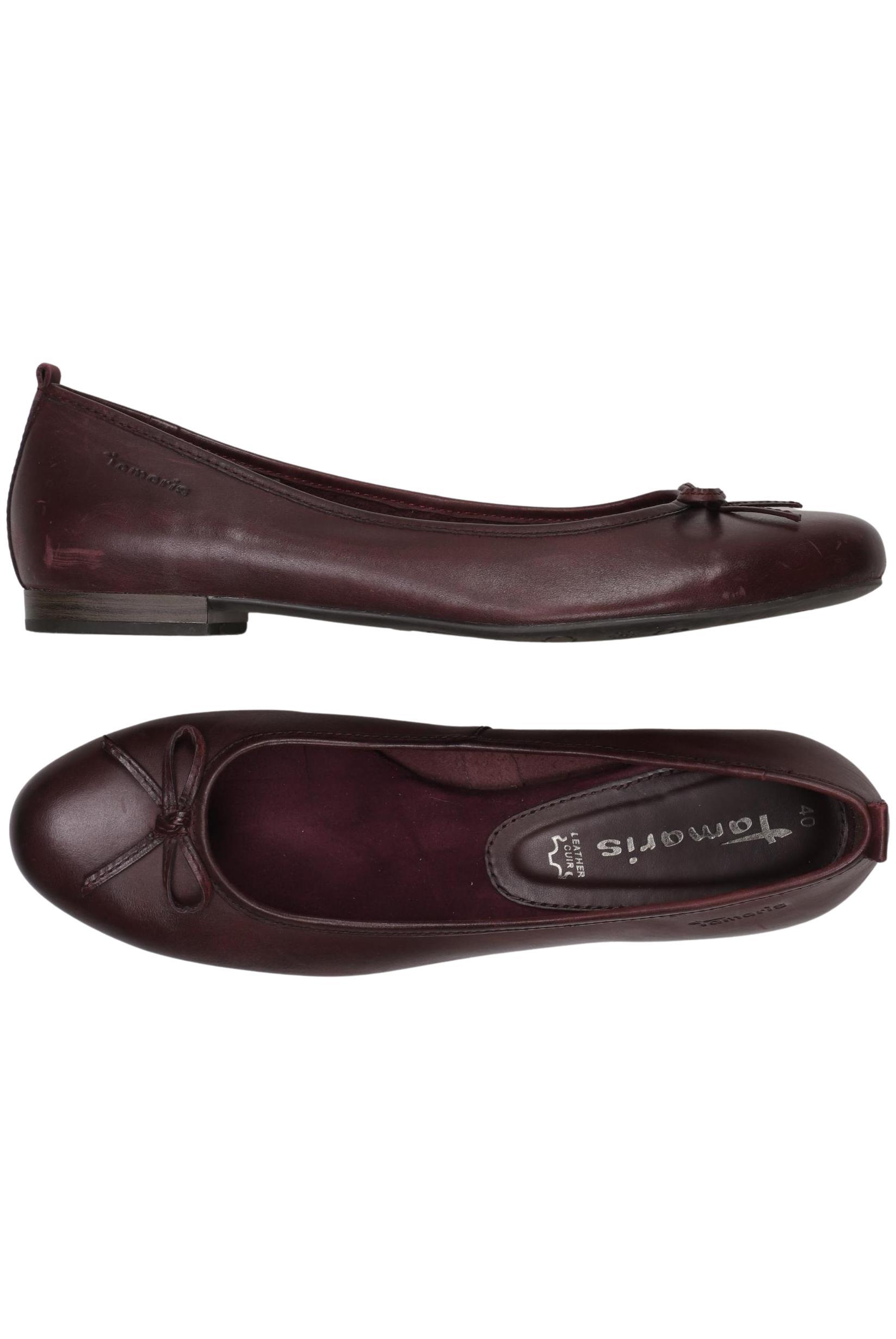

Tamaris Damen Ballerinas, bordeaux, Gr. 40
