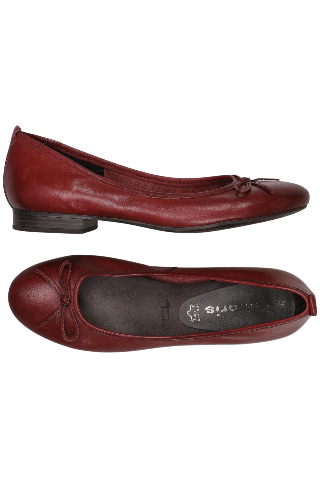 

Tamaris Damen Ballerinas, rot, Gr. 38