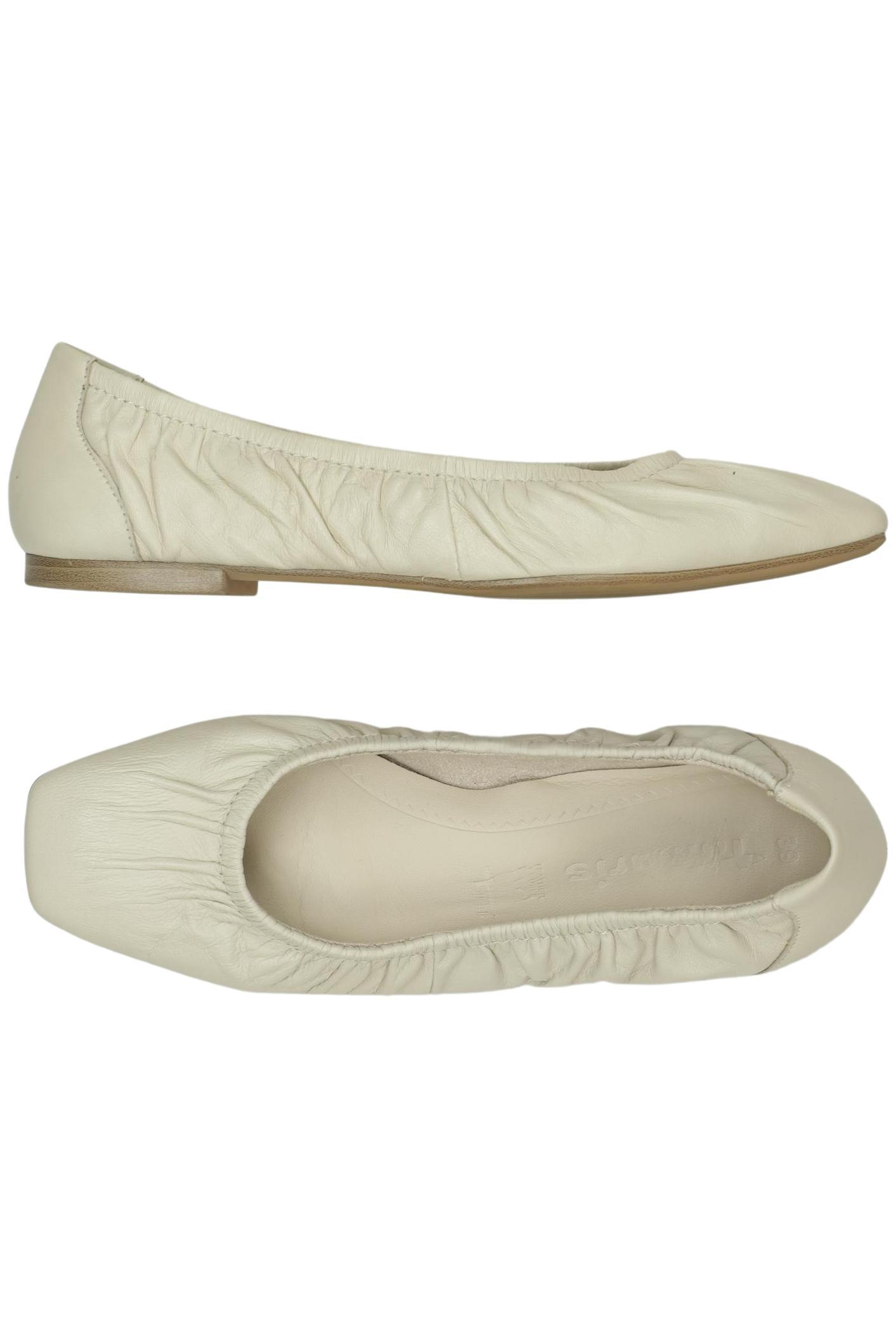 

Tamaris Damen Ballerinas, beige, Gr. 39