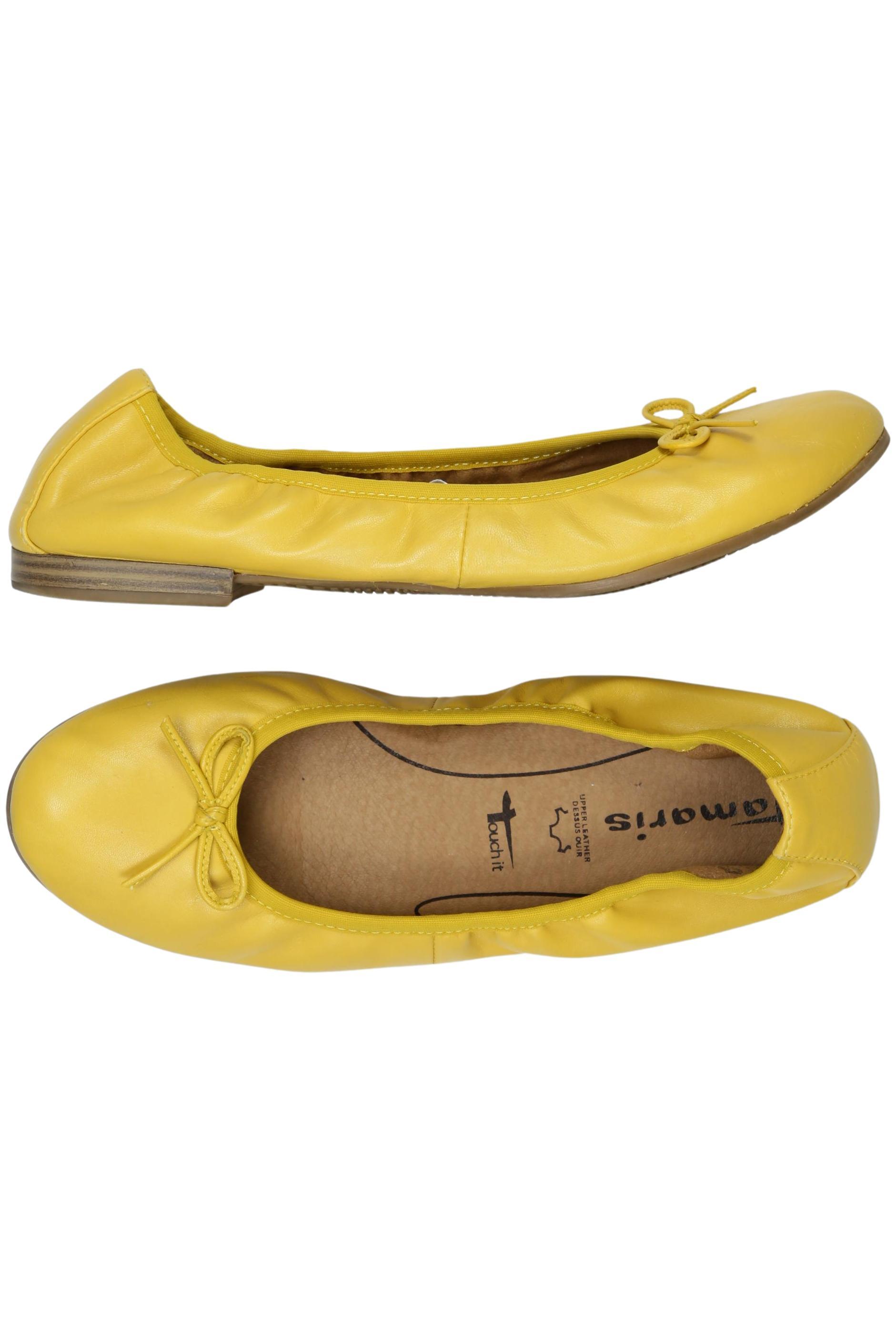 

Tamaris Damen Ballerinas, gelb, Gr. 40