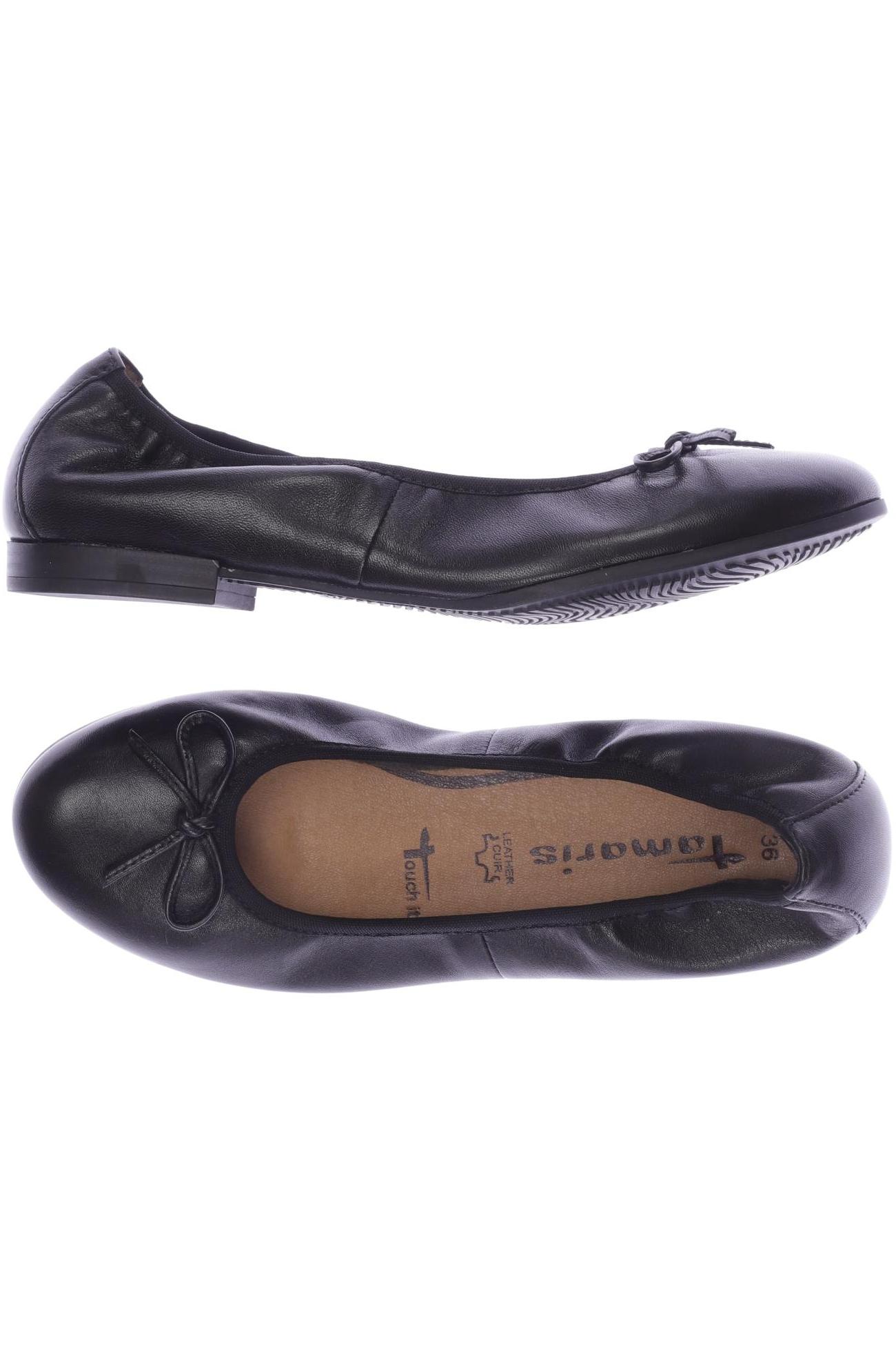

Tamaris Damen Ballerinas, schwarz