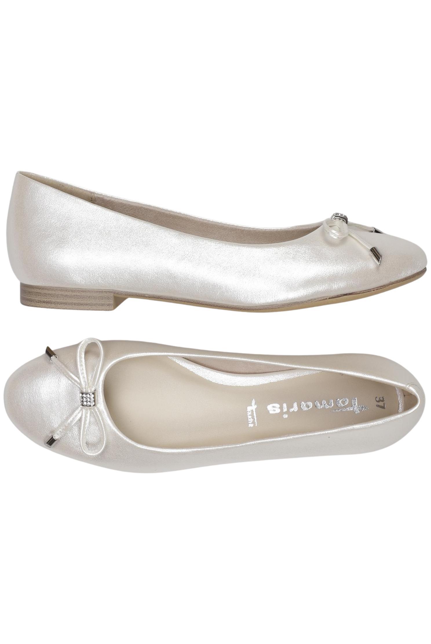 

Tamaris Damen Ballerinas, silber, Gr. 37