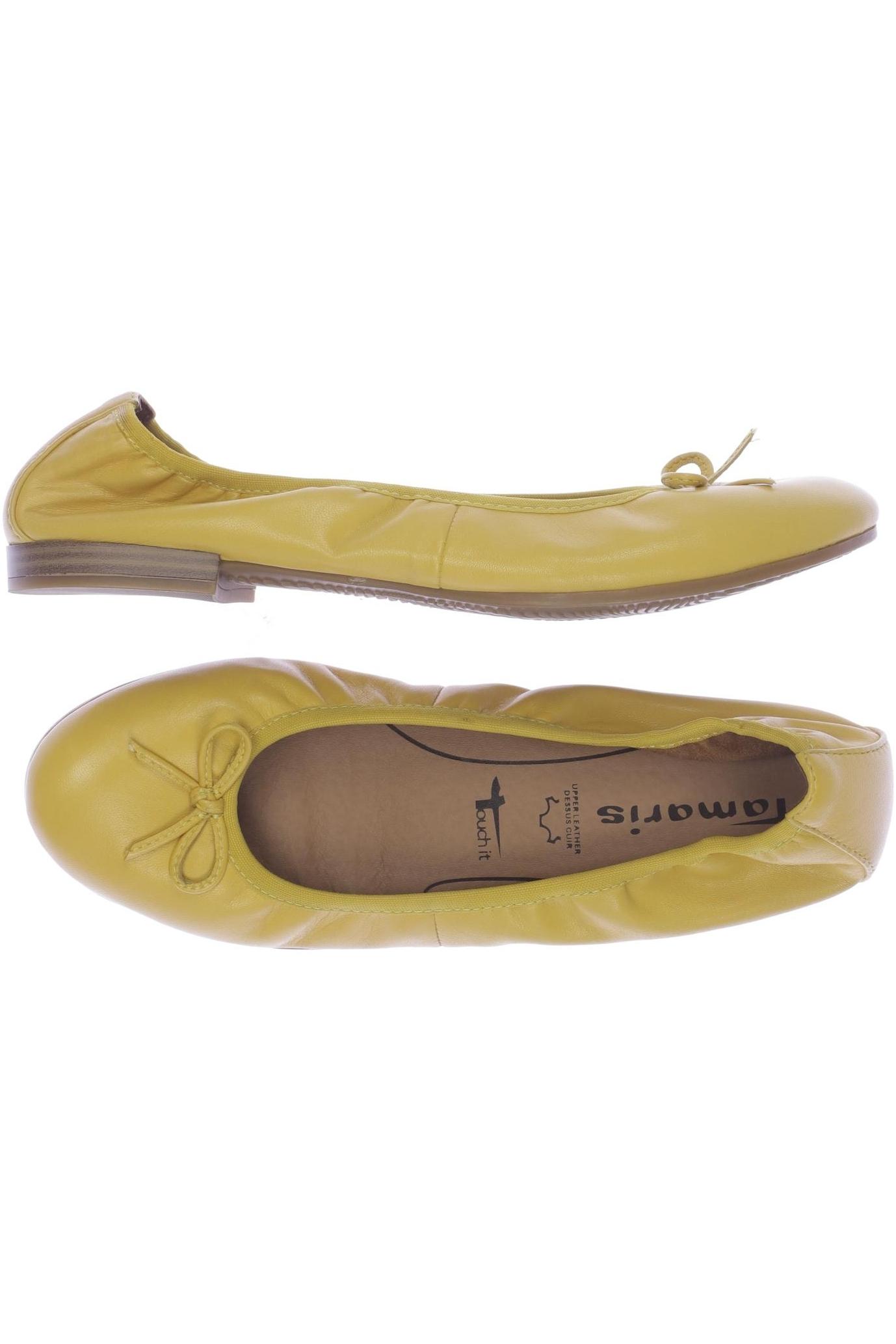 

Tamaris Damen Ballerinas, gelb, Gr. 38