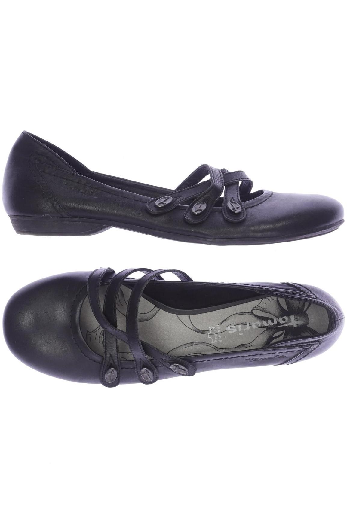 

Tamaris Damen Ballerinas, schwarz, Gr. 39
