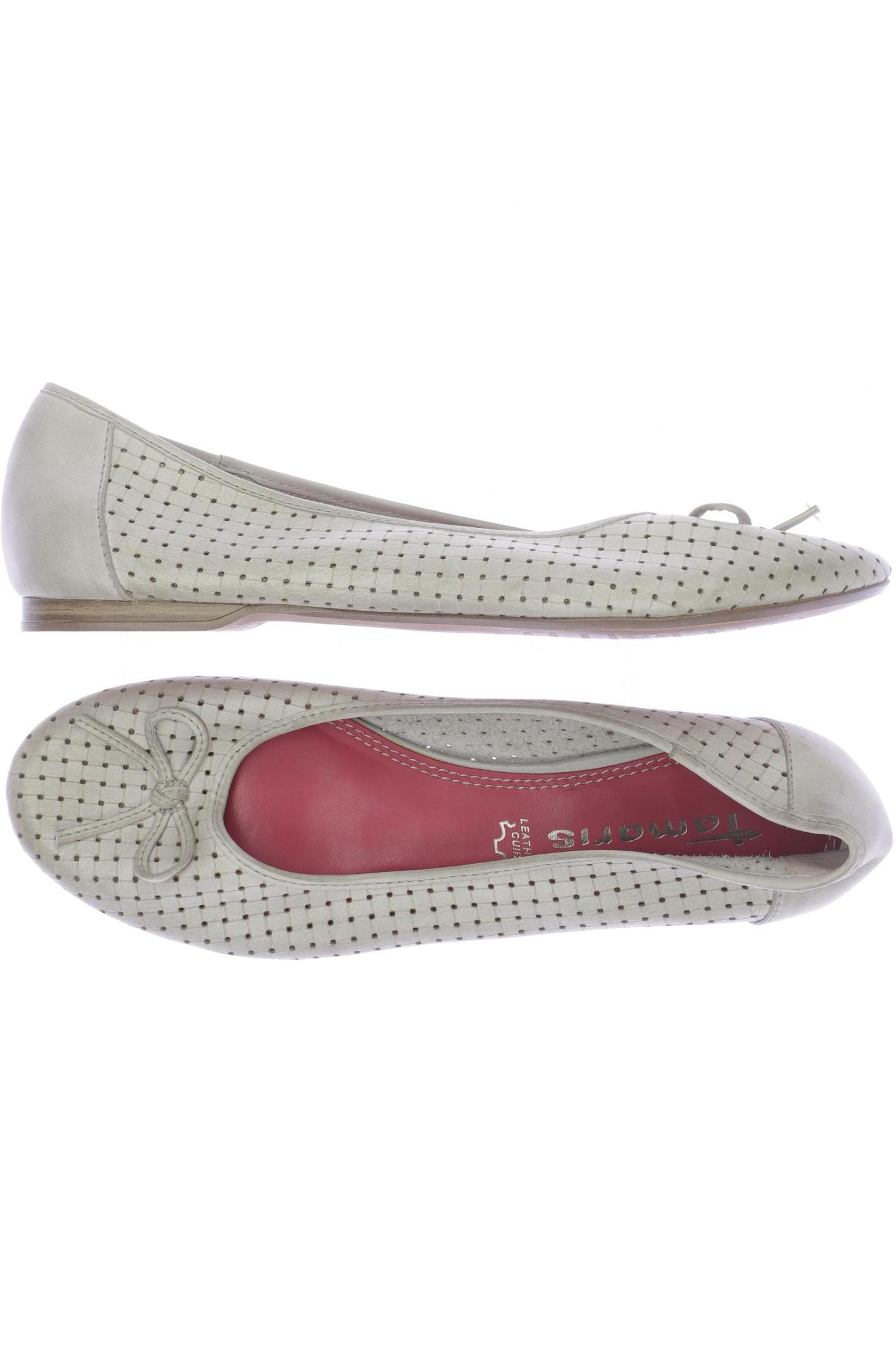 

Tamaris Damen Ballerinas, beige, Gr. 37
