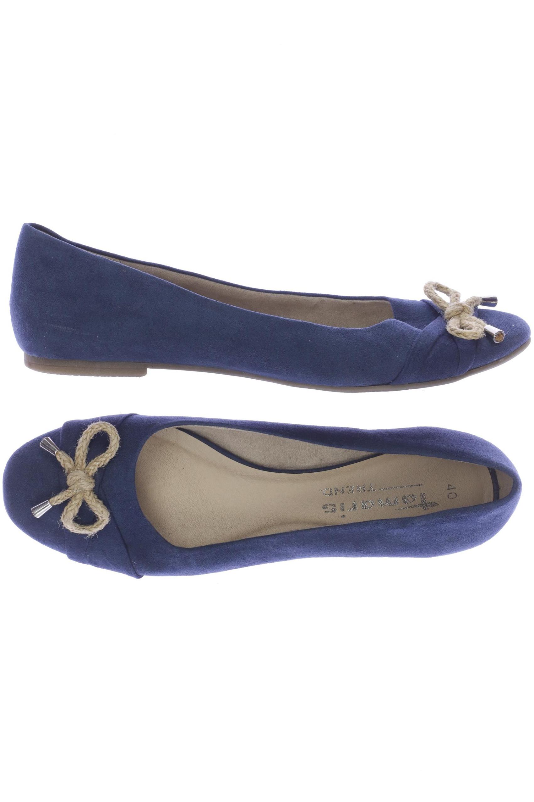 

Tamaris Damen Ballerinas, marineblau