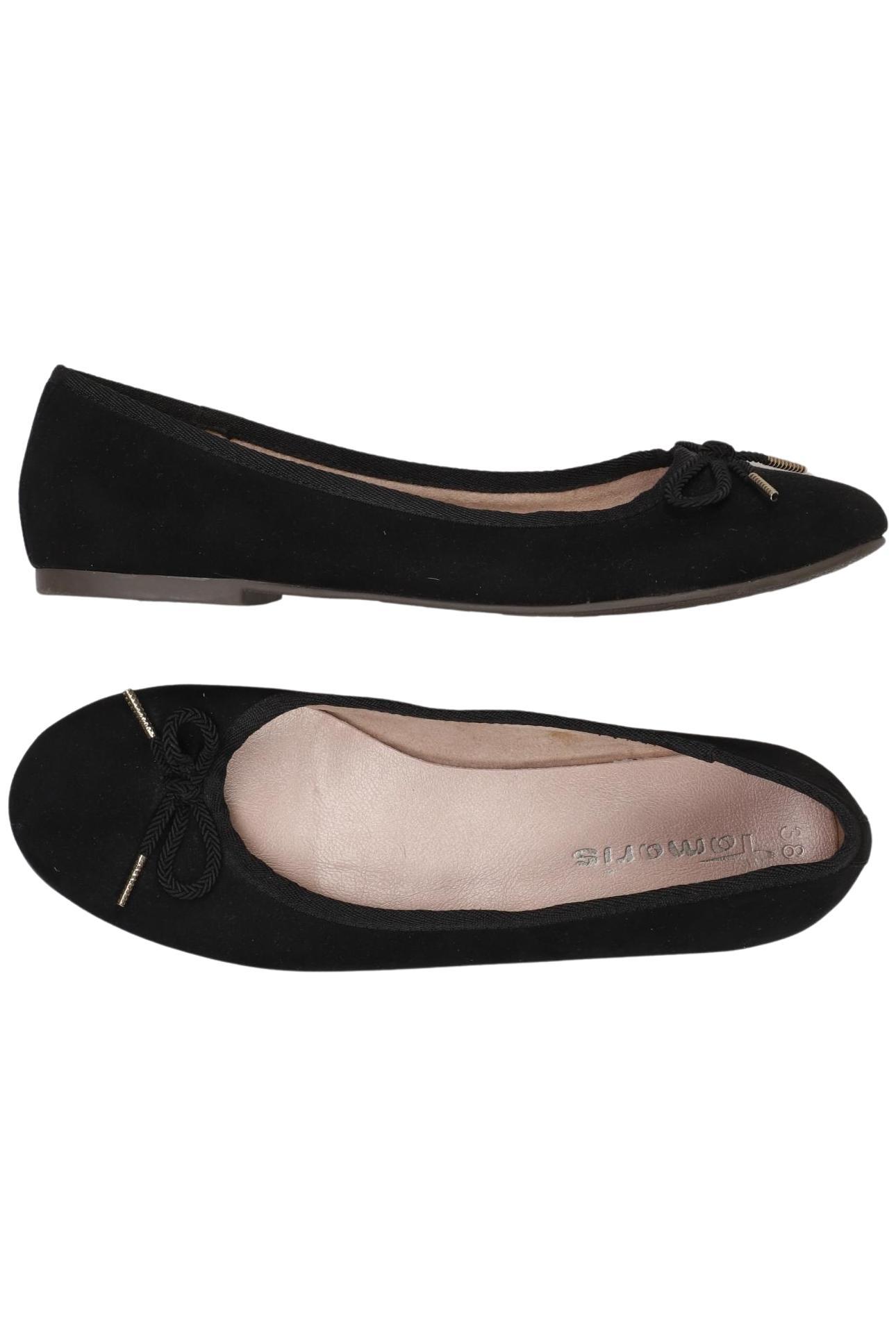 

Tamaris Damen Ballerinas, schwarz, Gr. 38