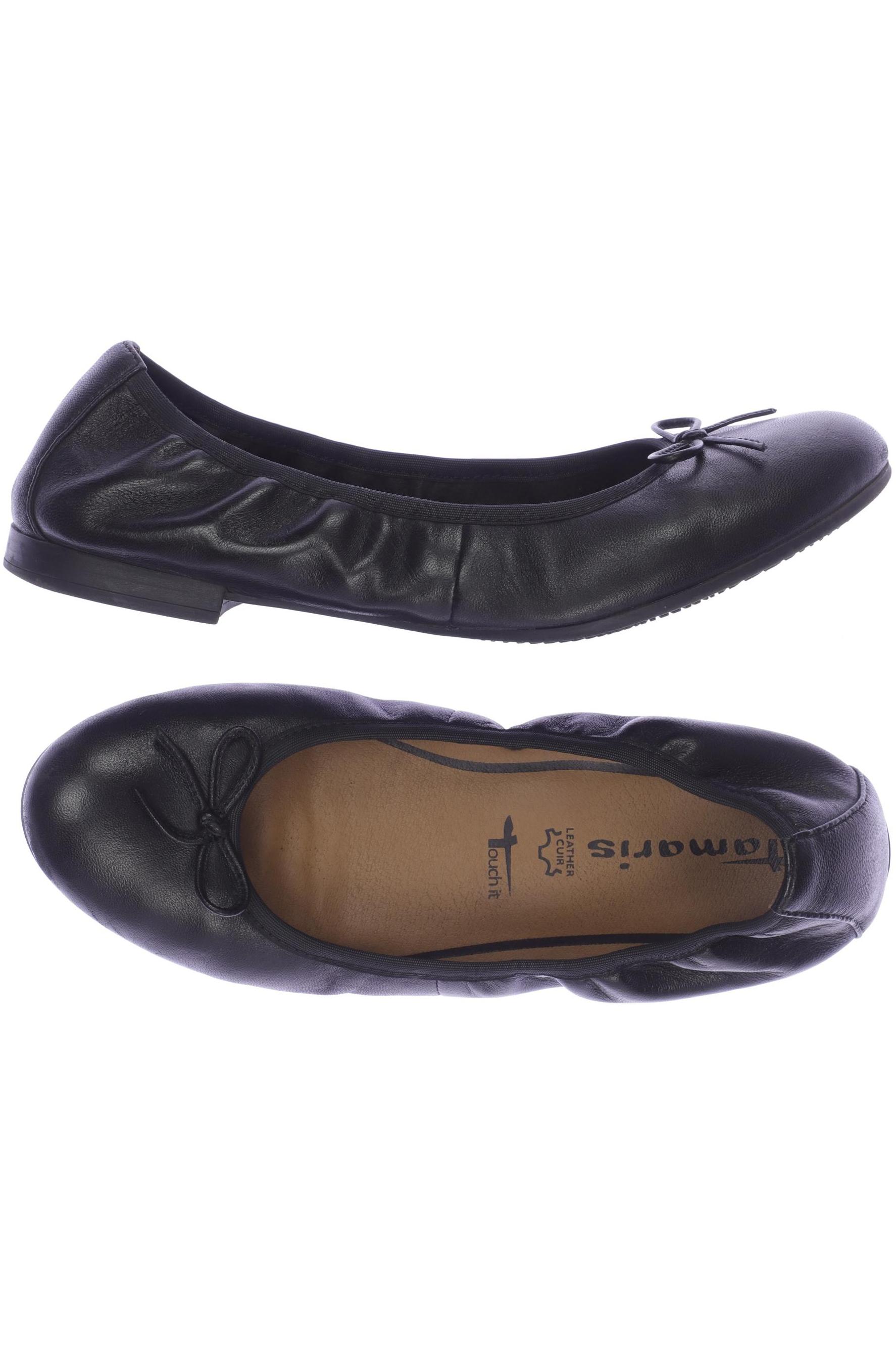 

Tamaris Damen Ballerinas, schwarz, Gr. 38