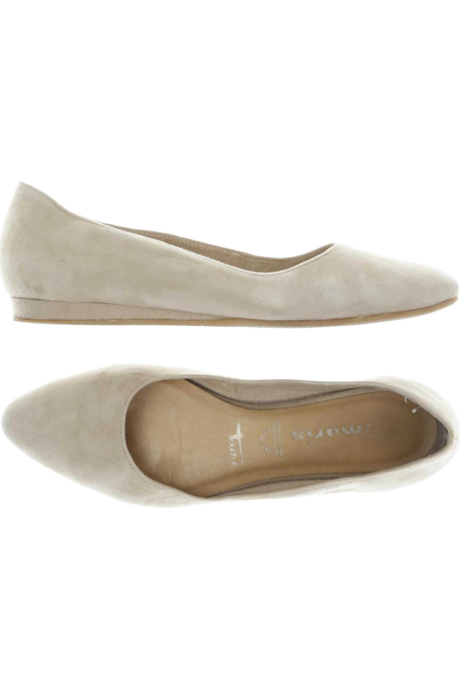 

Tamaris Damen Ballerinas, beige, Gr. 37