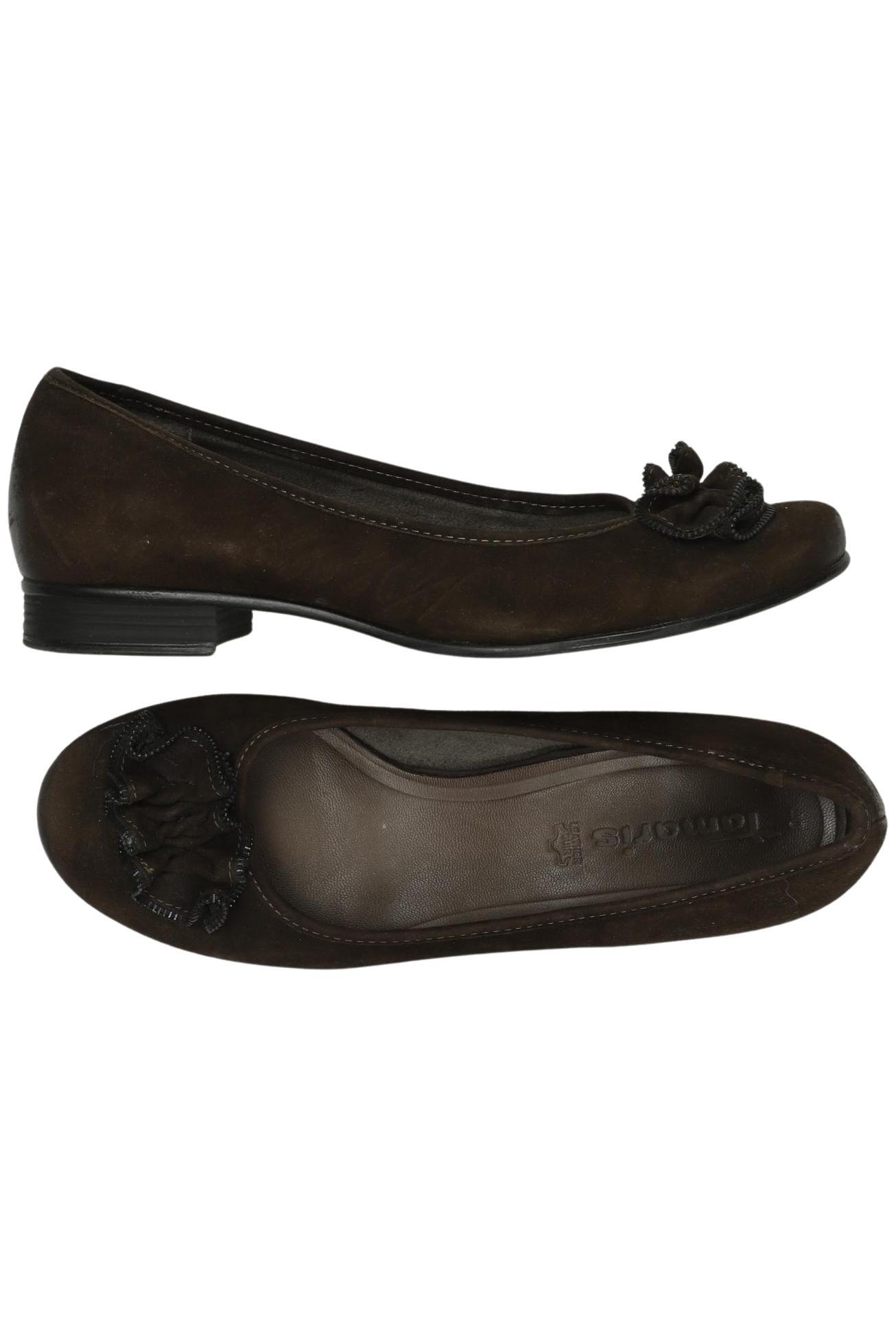

Tamaris Damen Ballerinas, braun, Gr. 40