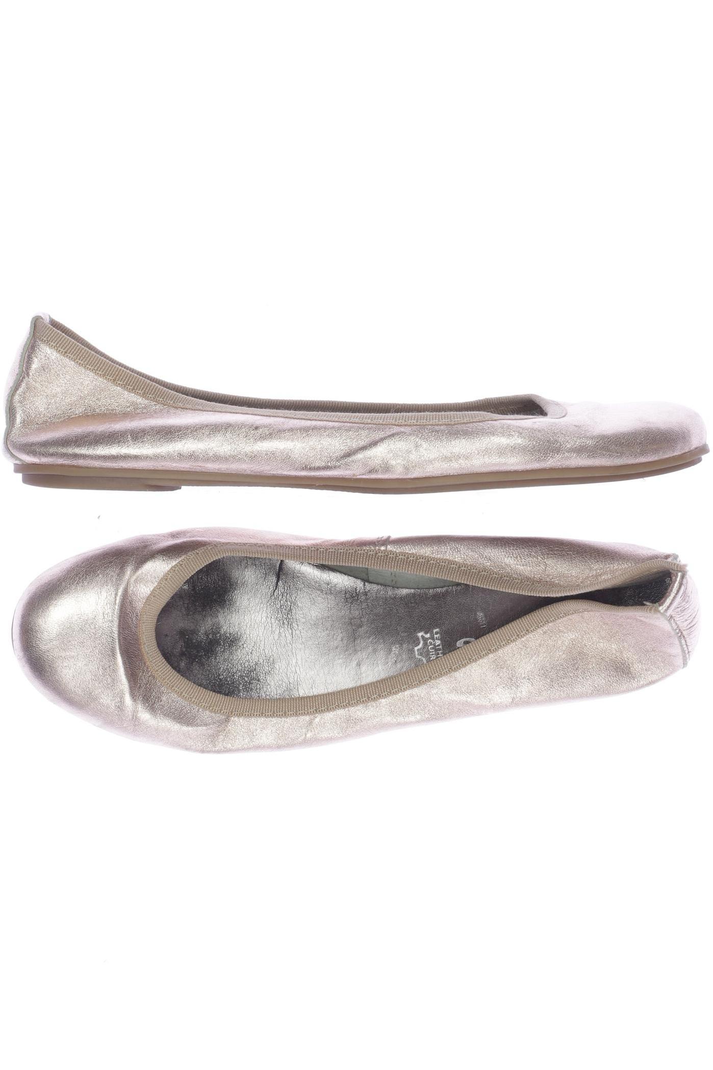 

Tamaris Damen Ballerinas, gold, Gr. 38