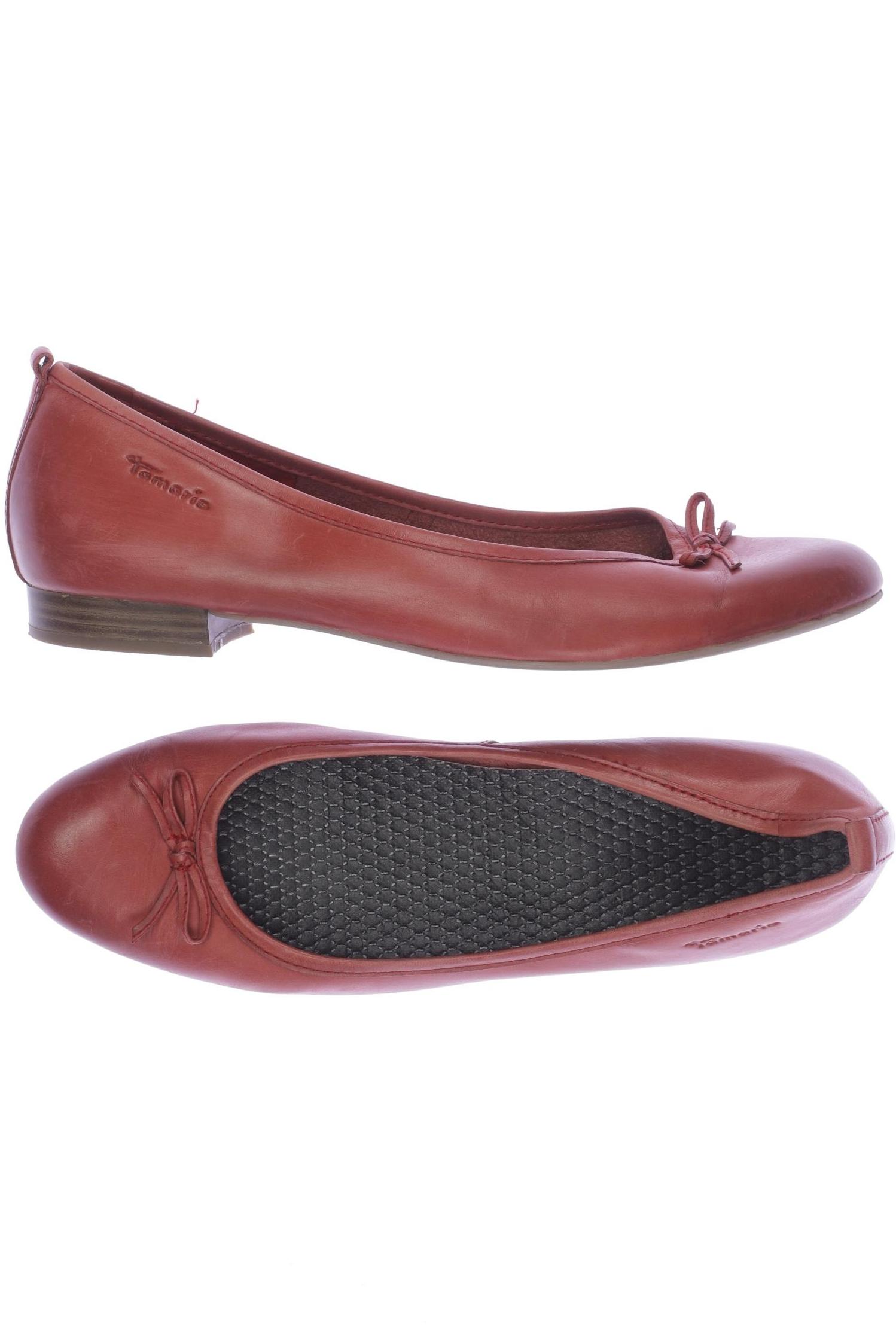 

Tamaris Damen Ballerinas, rot, Gr. 40