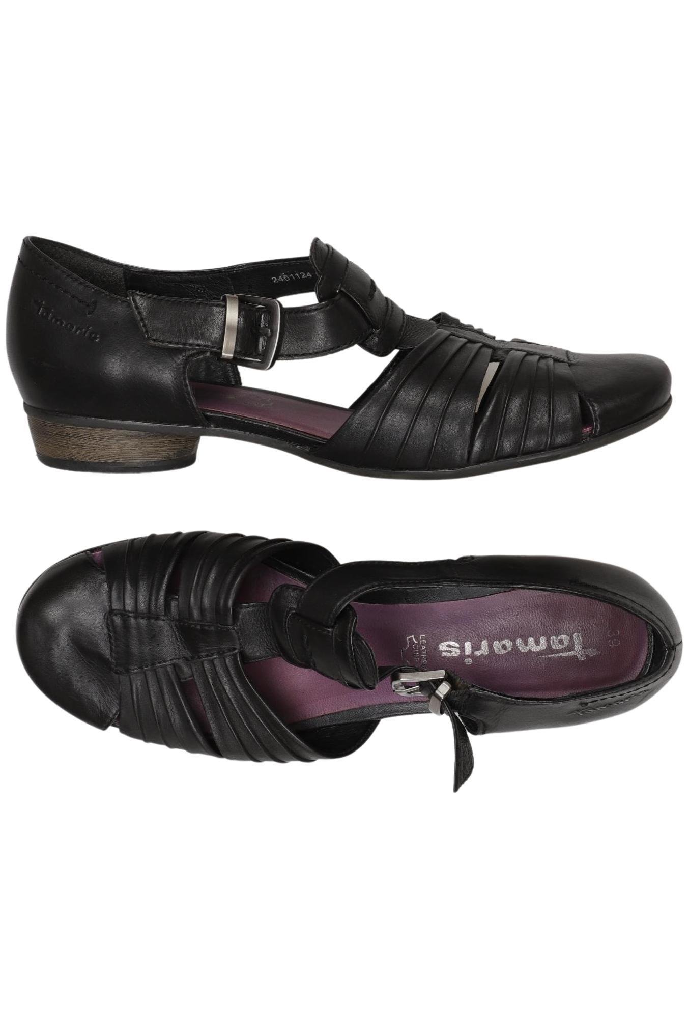 

Tamaris Damen Ballerinas, schwarz, Gr. 39