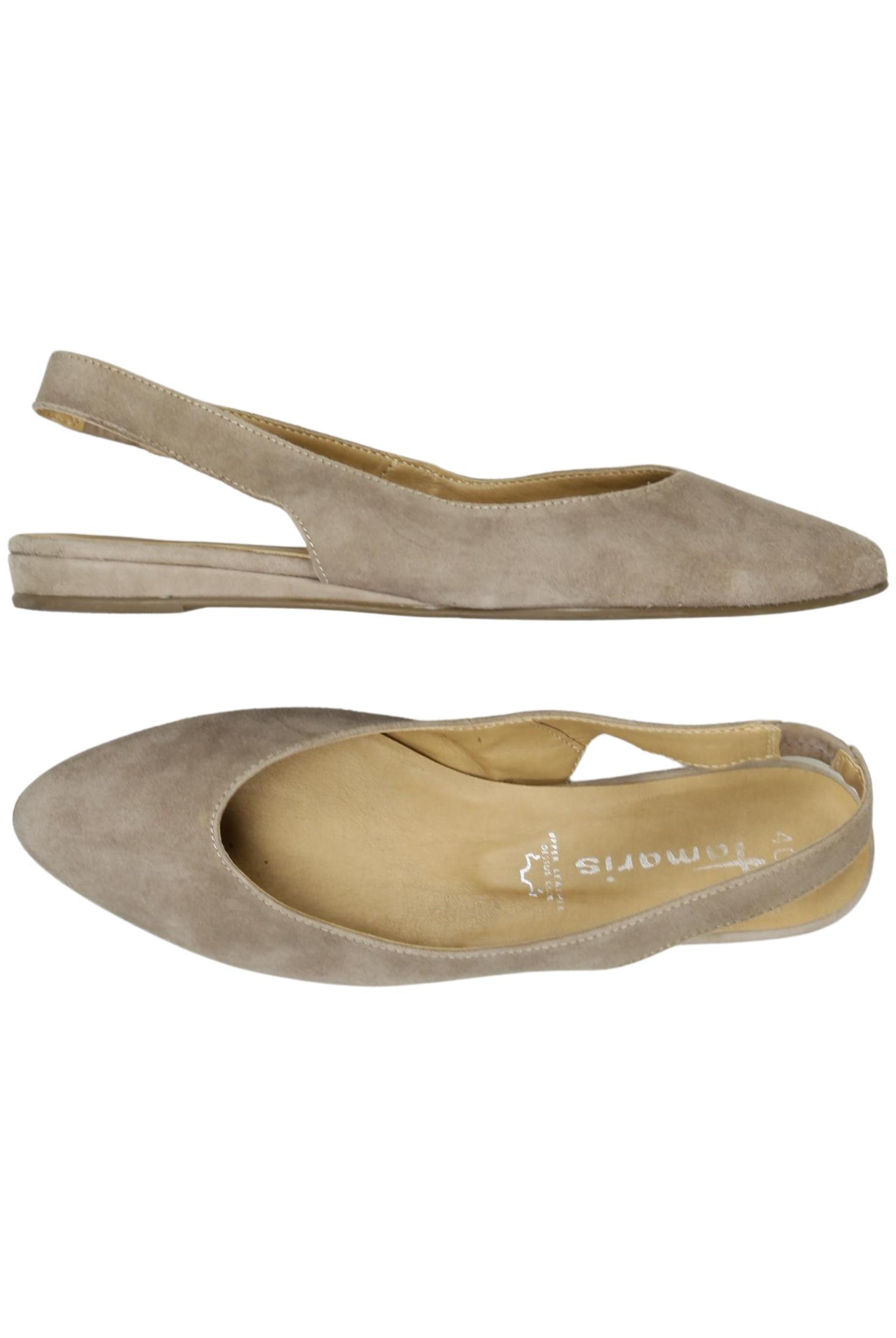 

Tamaris Damen Ballerinas, beige, Gr. 40