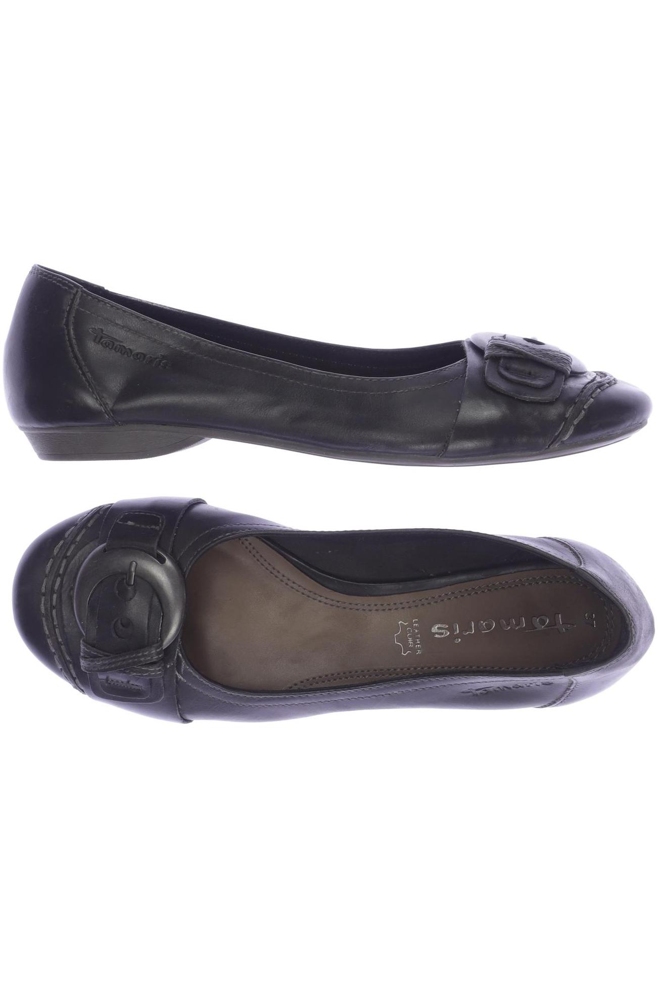 

Tamaris Damen Ballerinas, schwarz
