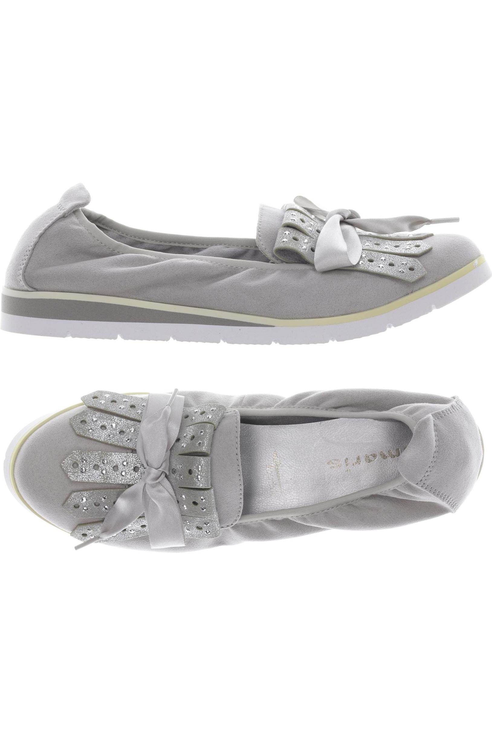 

Tamaris Damen Ballerinas, grau, Gr. 39