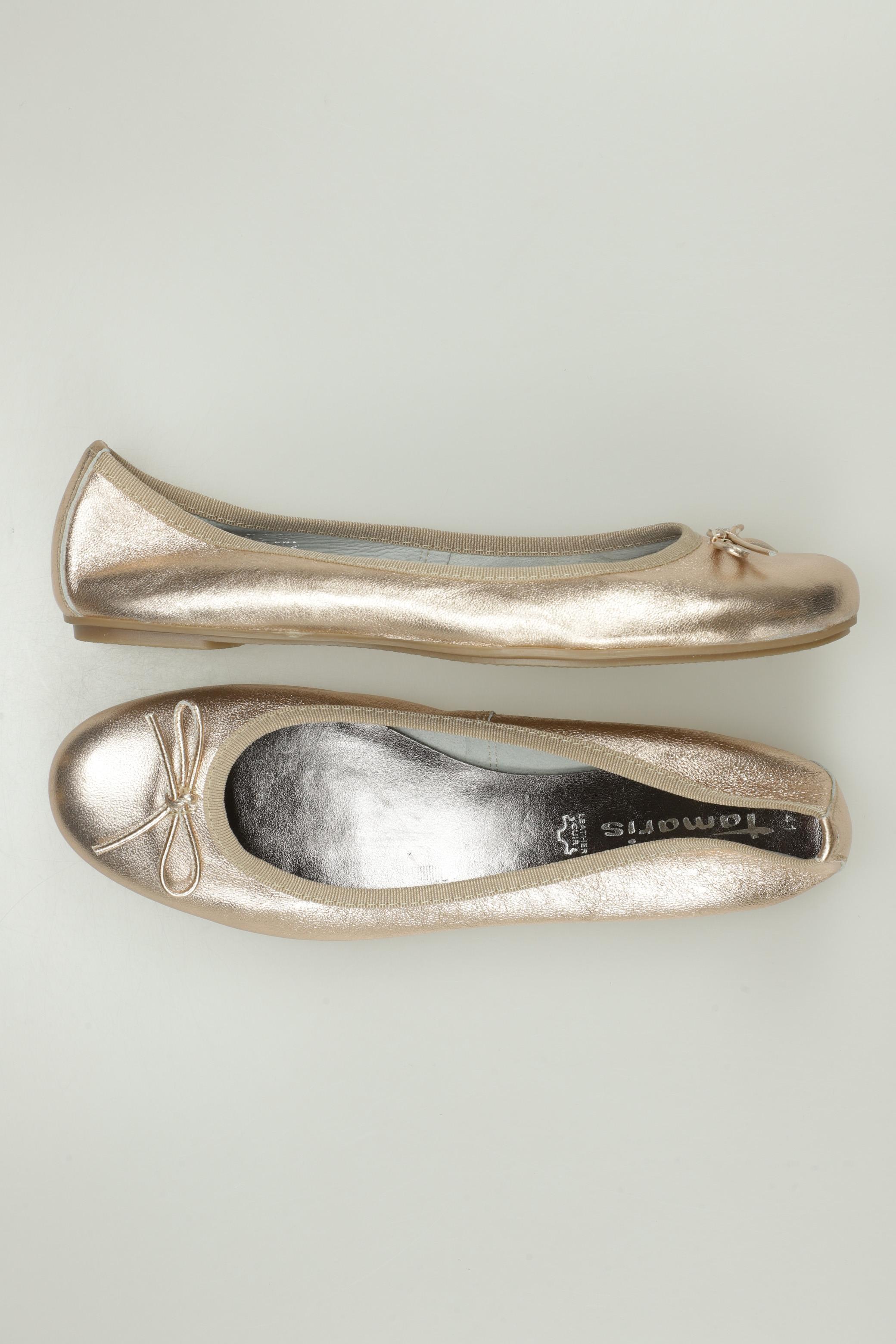 

Tamaris Damen Ballerinas, beige, Gr. 41