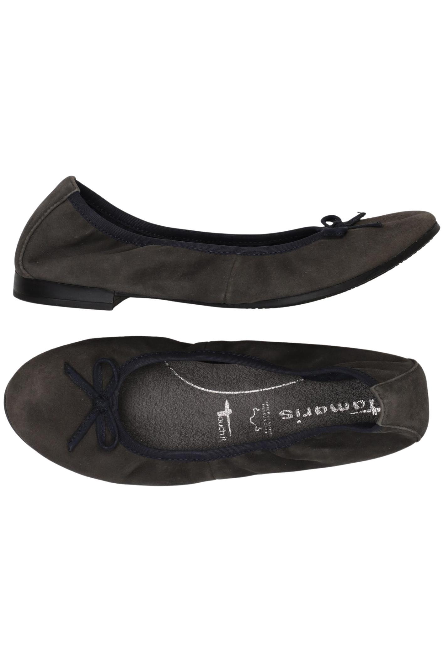 

Tamaris Damen Ballerinas, grau, Gr. 37