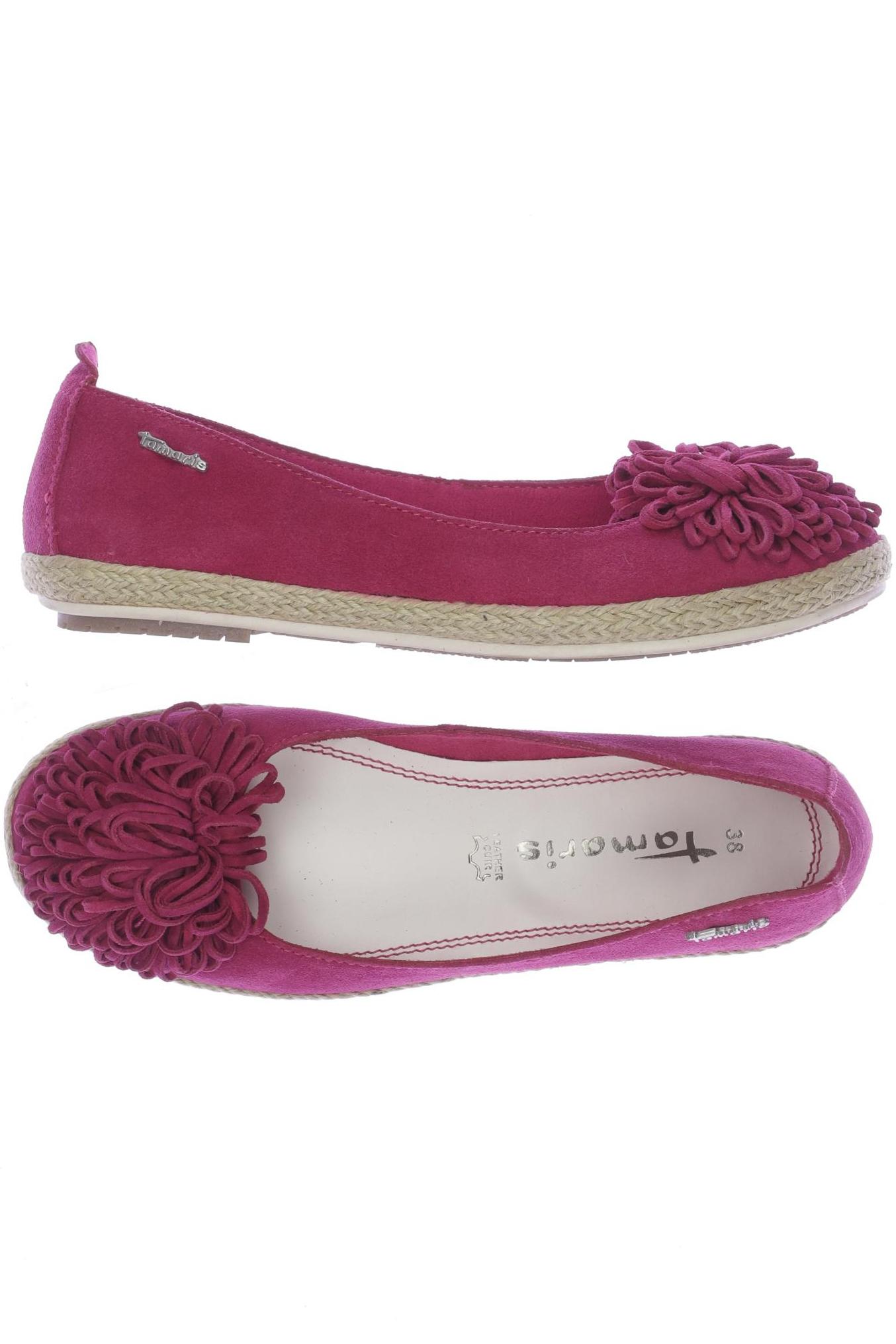 

Tamaris Damen Ballerinas, pink, Gr. 38