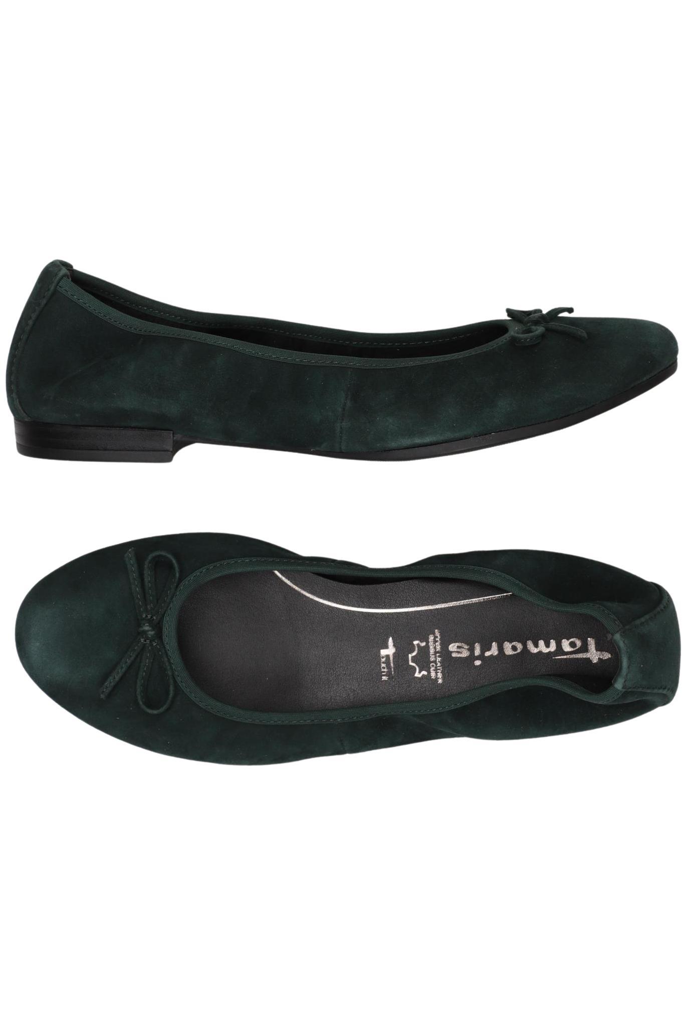 

Tamaris Damen Ballerinas, grün, Gr. 37