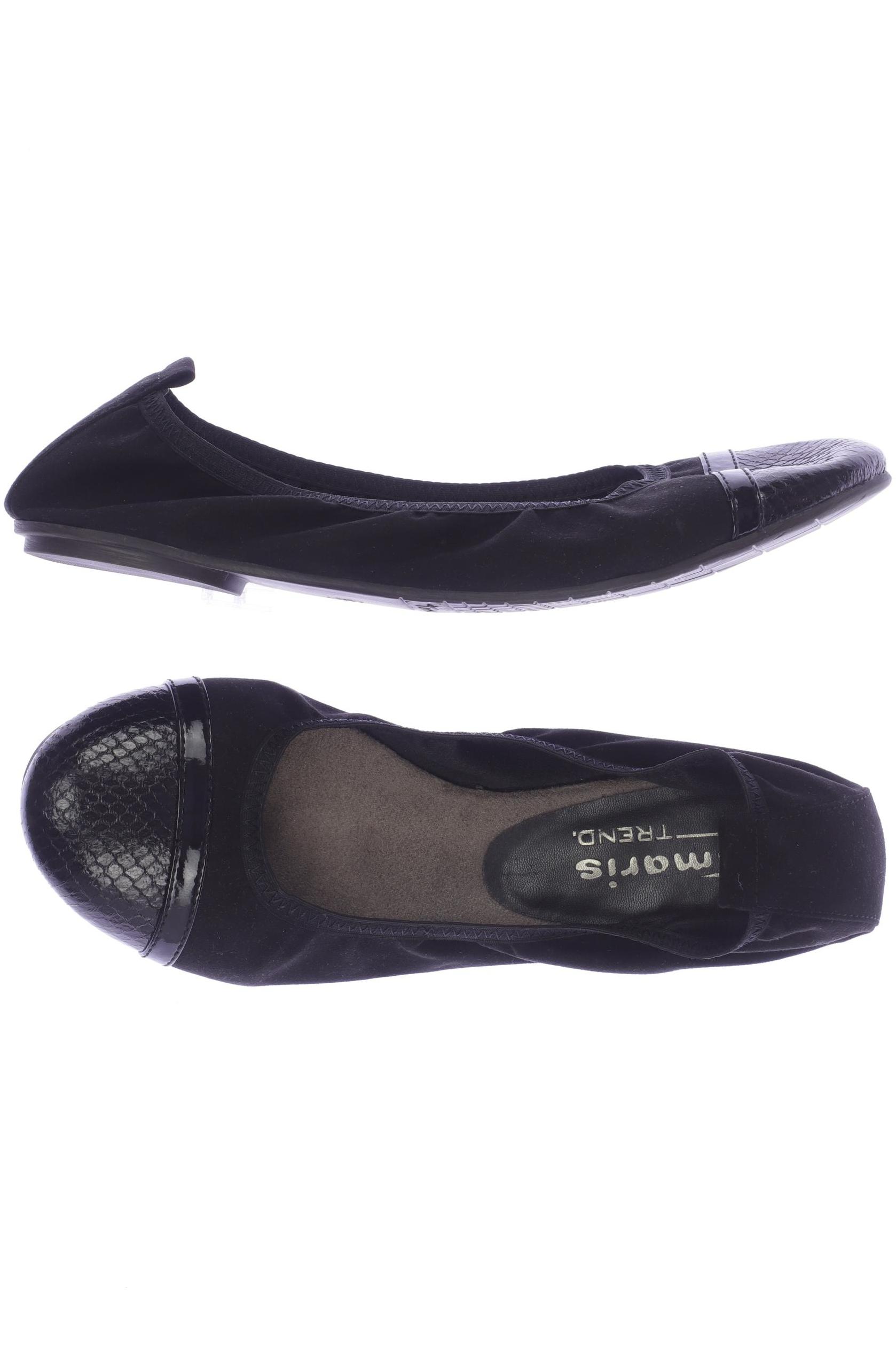 

Tamaris Damen Ballerinas, schwarz, Gr. 39