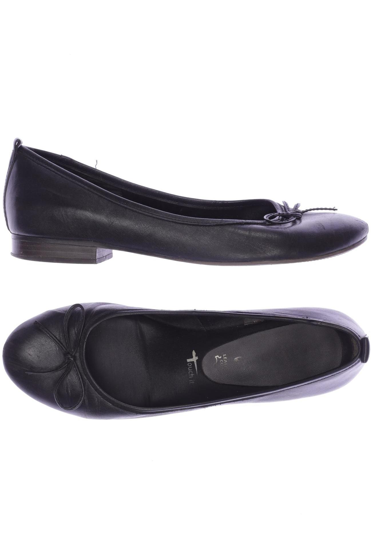 

Tamaris Damen Ballerinas, schwarz, Gr. 38