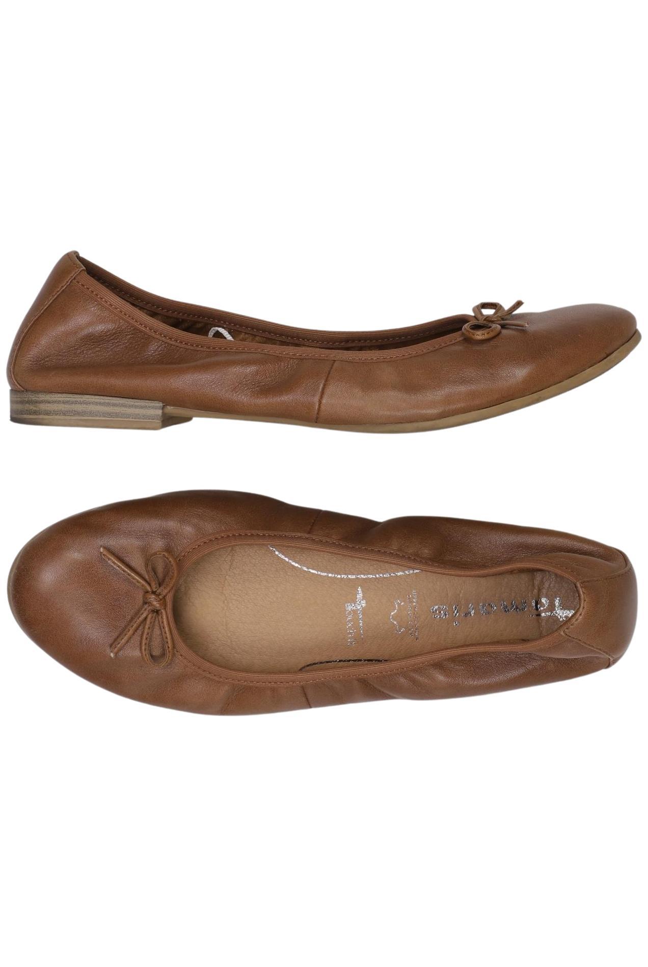 

Tamaris Damen Ballerinas, braun, Gr. 39