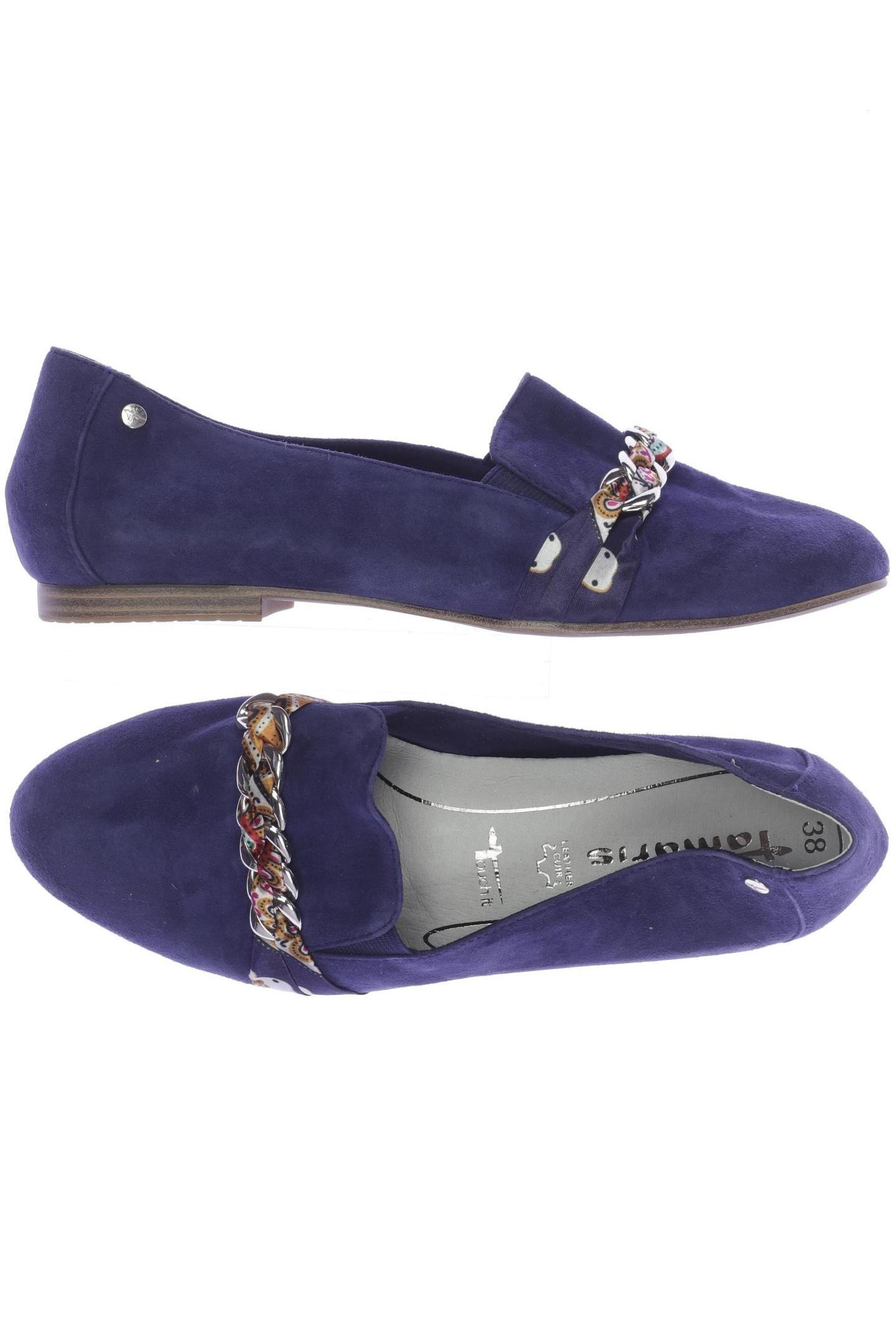 

Tamaris Damen Ballerinas, marineblau, Gr. 38