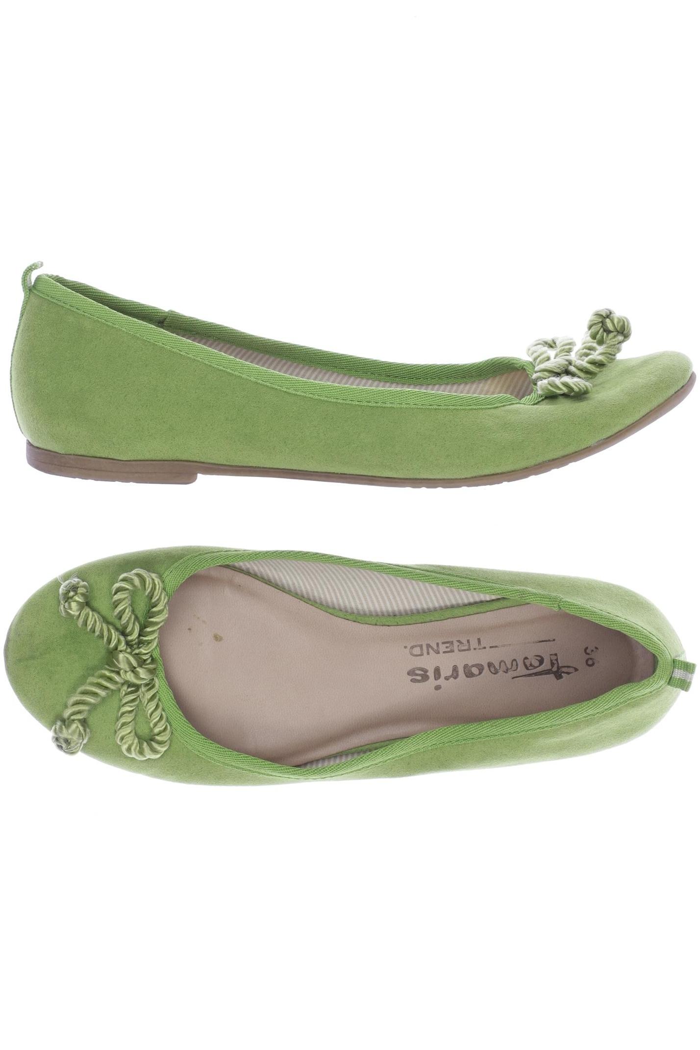 

Tamaris Damen Ballerinas, hellgrün, Gr. 36