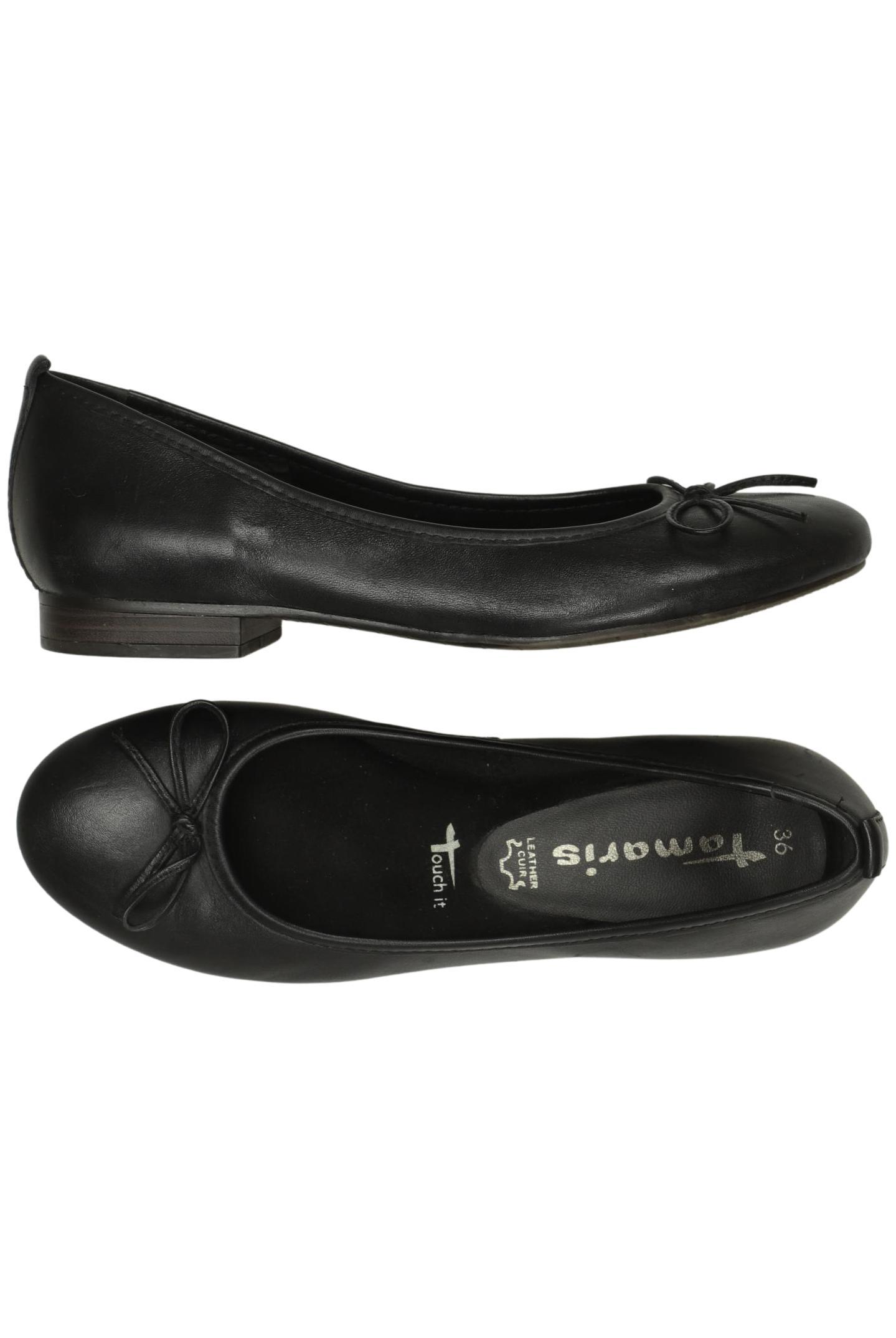 

Tamaris Damen Ballerinas, schwarz, Gr. 36