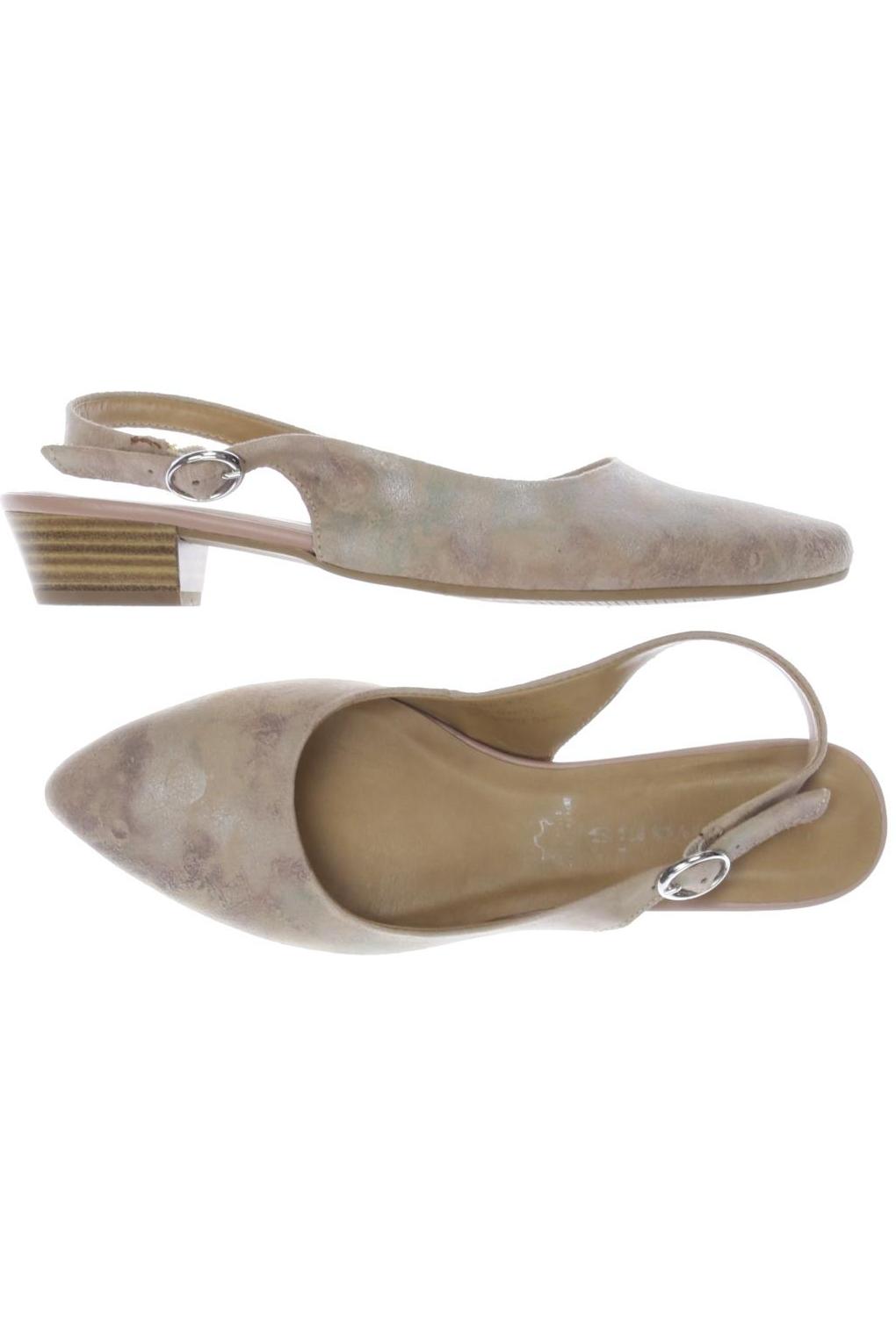 

Tamaris Damen Ballerinas, beige, Gr. 39