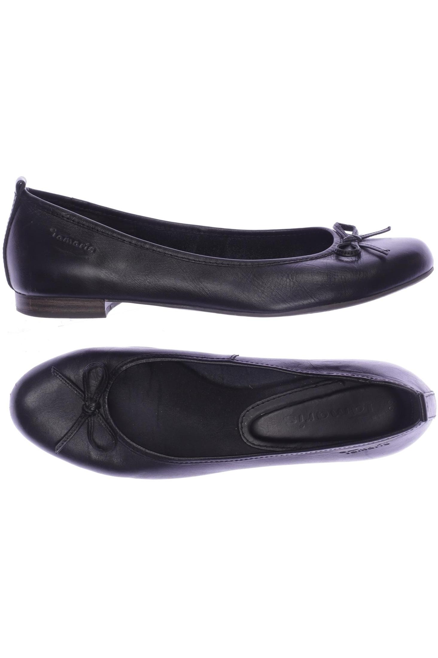 

Tamaris Damen Ballerinas, schwarz, Gr. 38