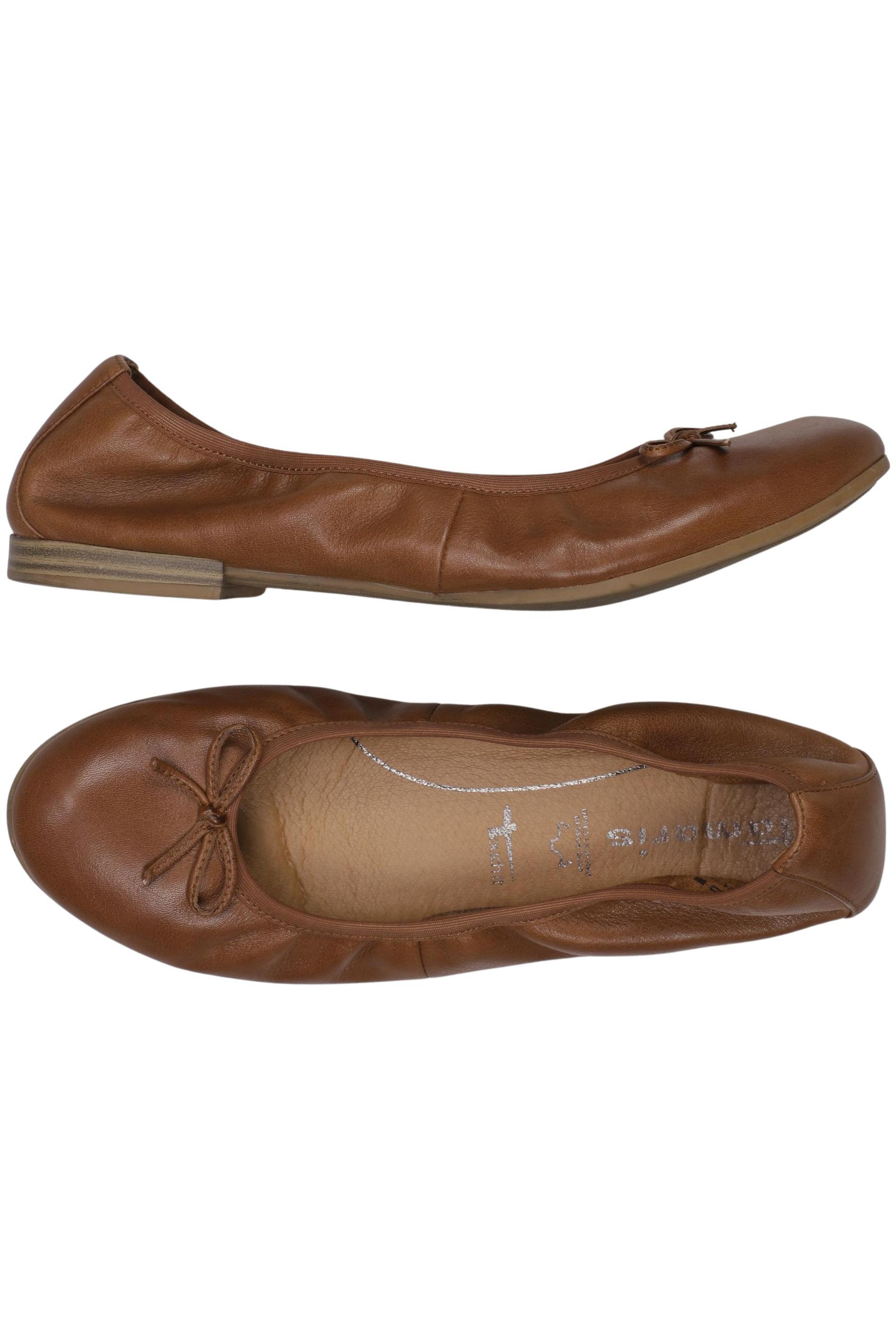 

Tamaris Damen Ballerinas, braun, Gr. 40