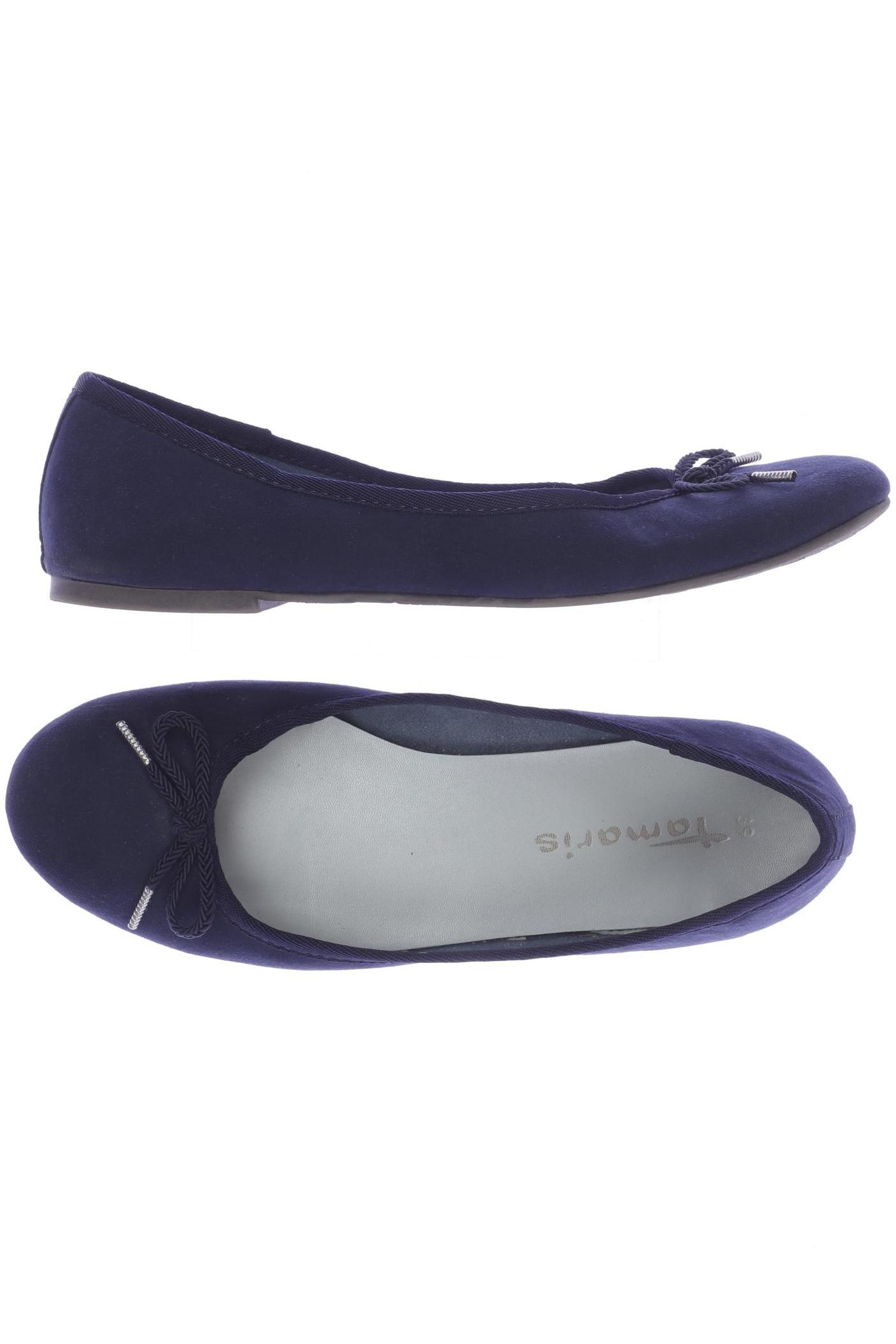 

Tamaris Damen Ballerinas, marineblau, Gr. 39